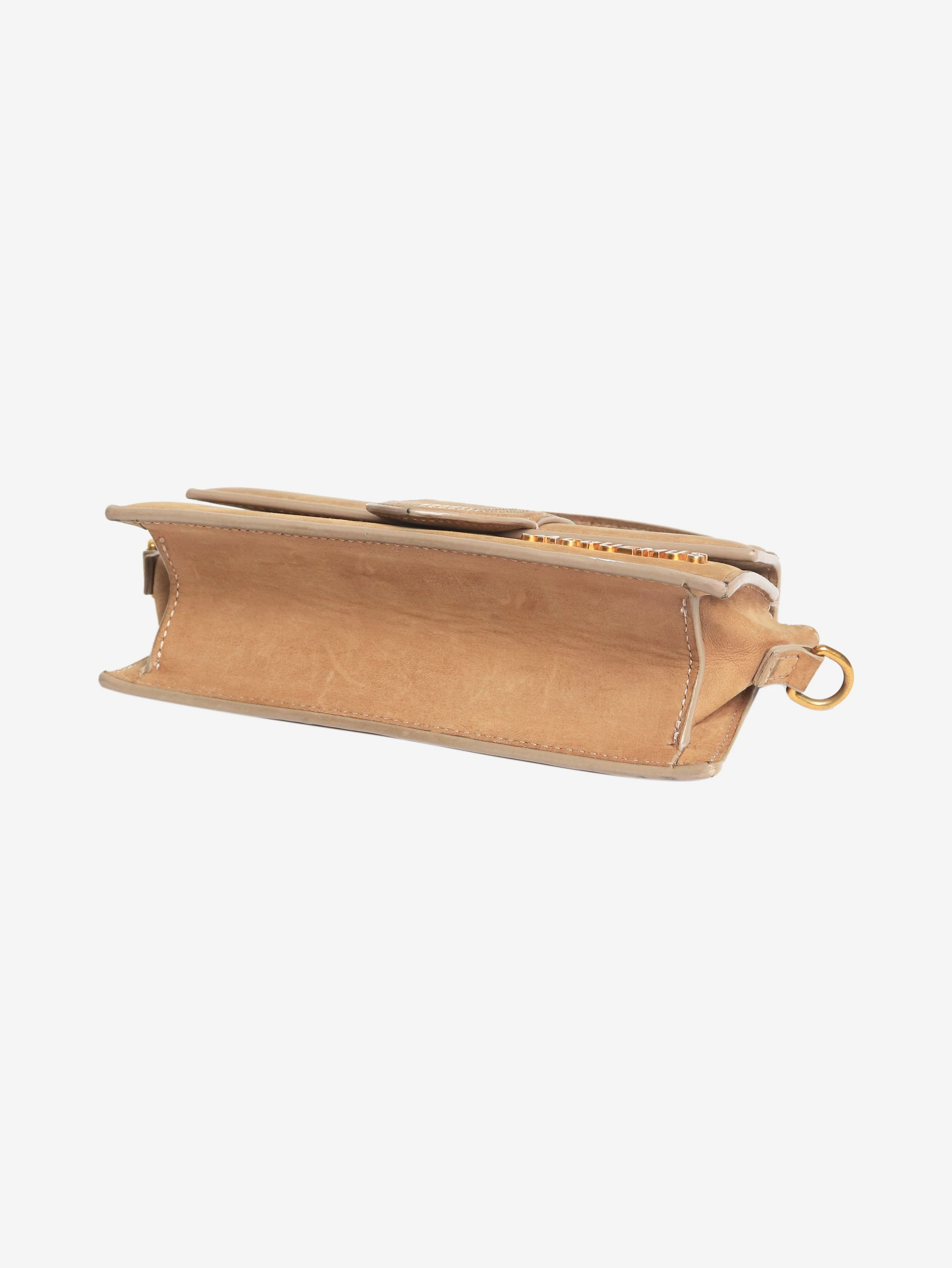 Brown Bambino mini flap bag - Image 5