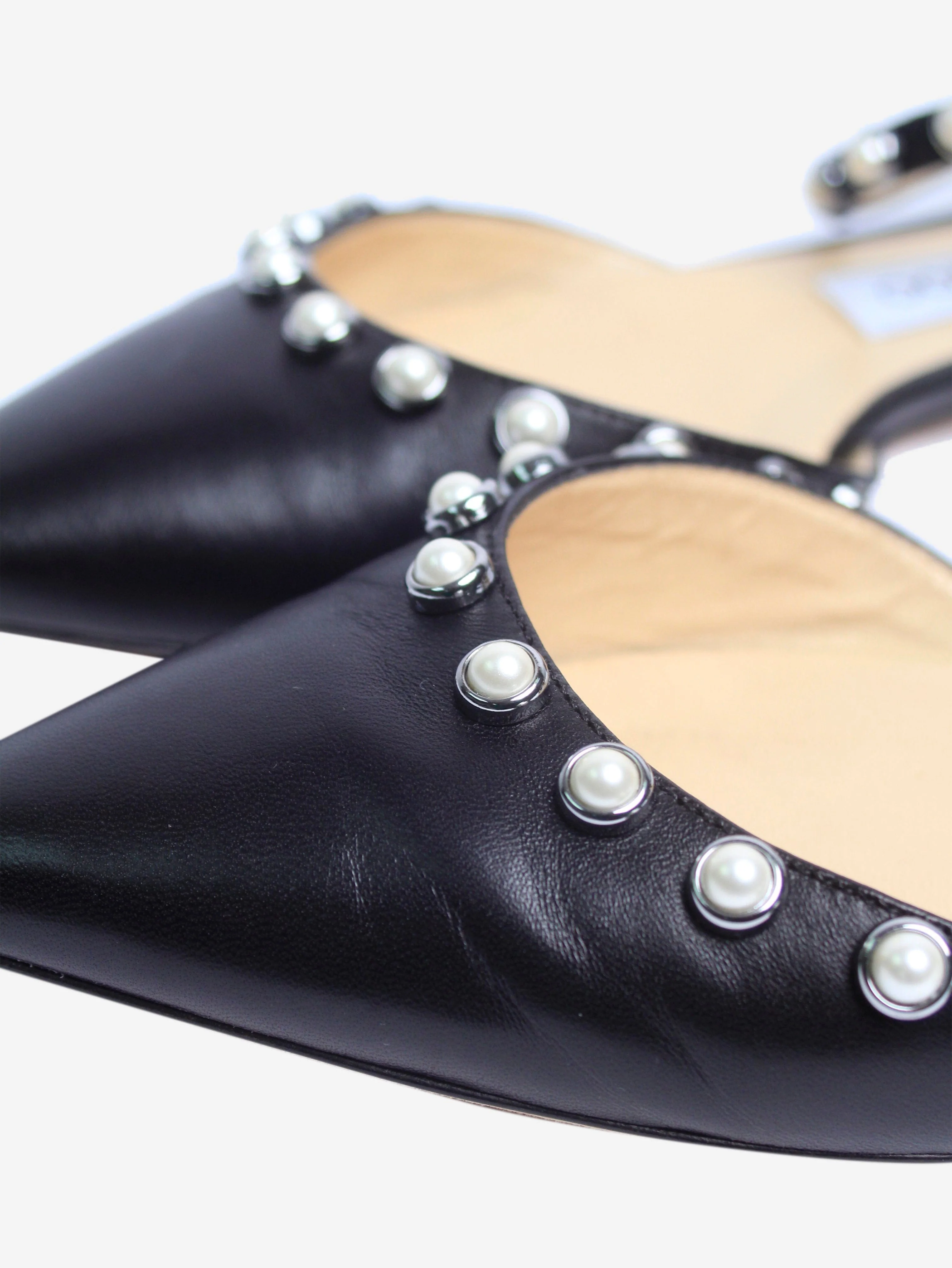 Black Leema pointed-toe flats - EU 36 - Image 5