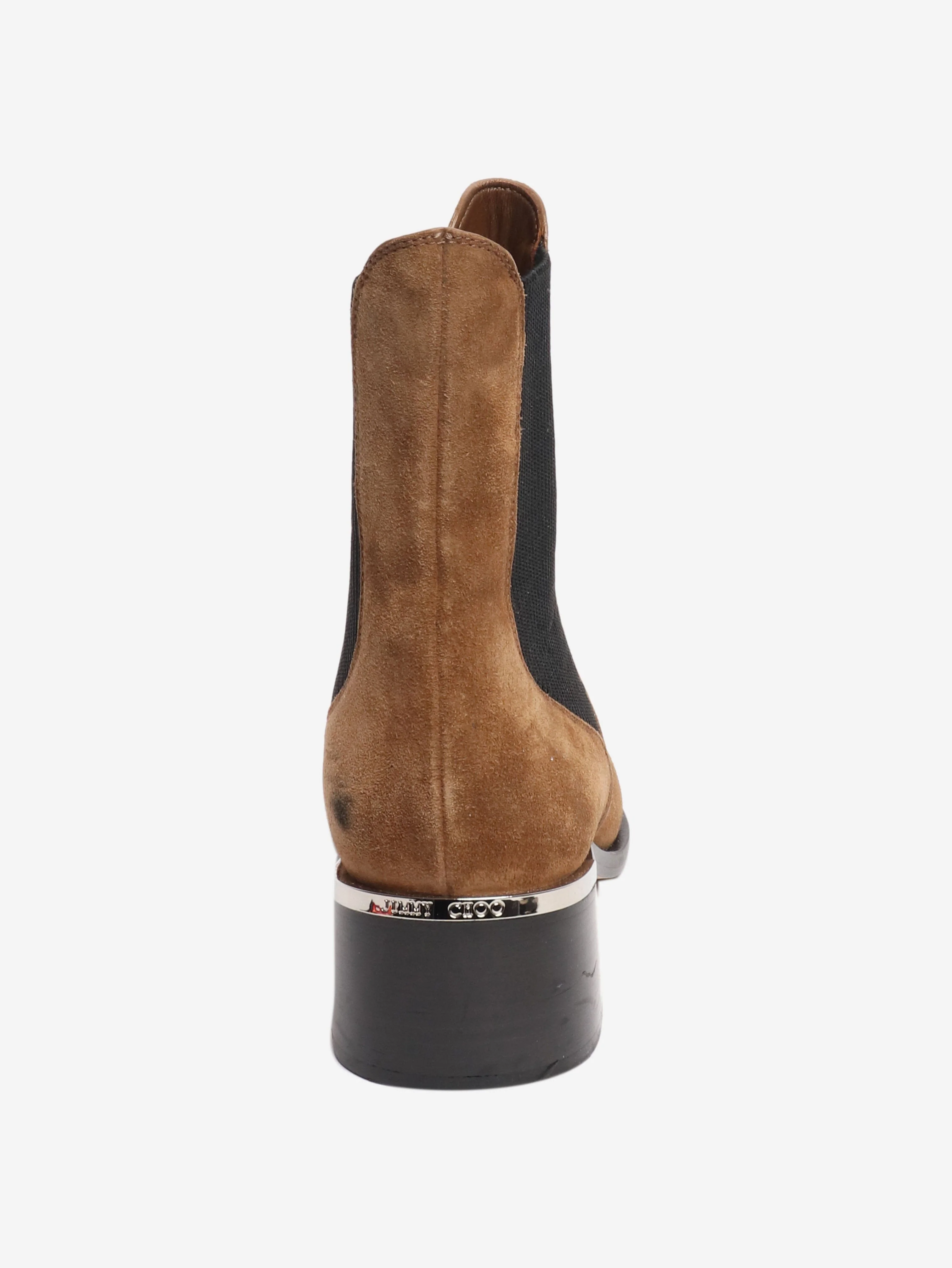 Brown suede ankle boots - size EU 39.5 (UK 6.5) - Image 3