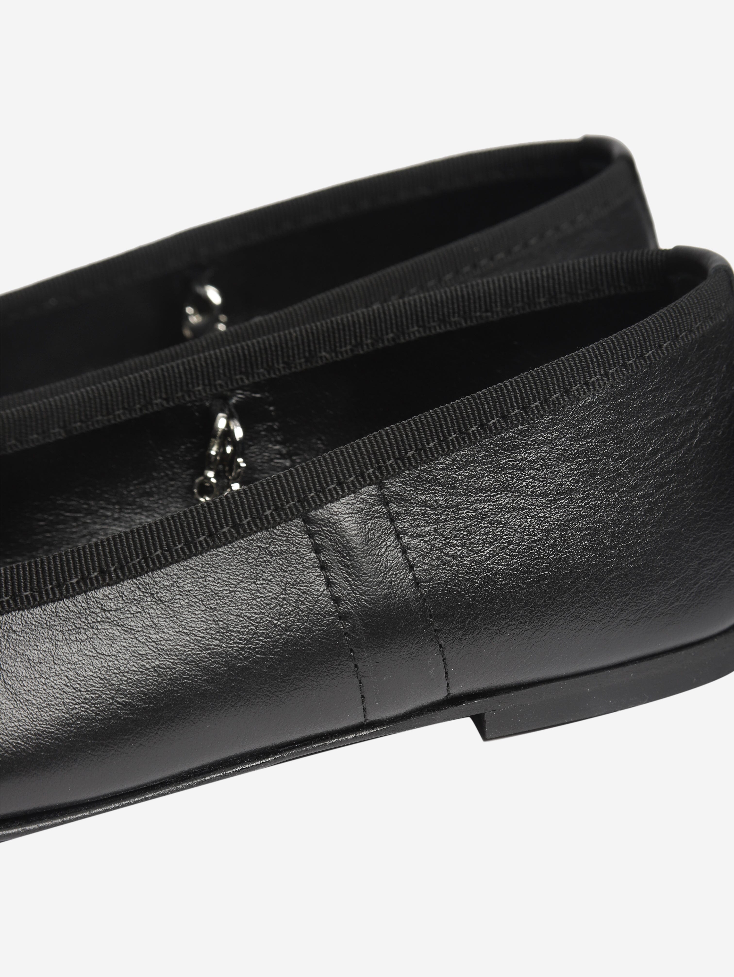 Black Juliette Double Chain ballet flats - size EU 37 - Image 4