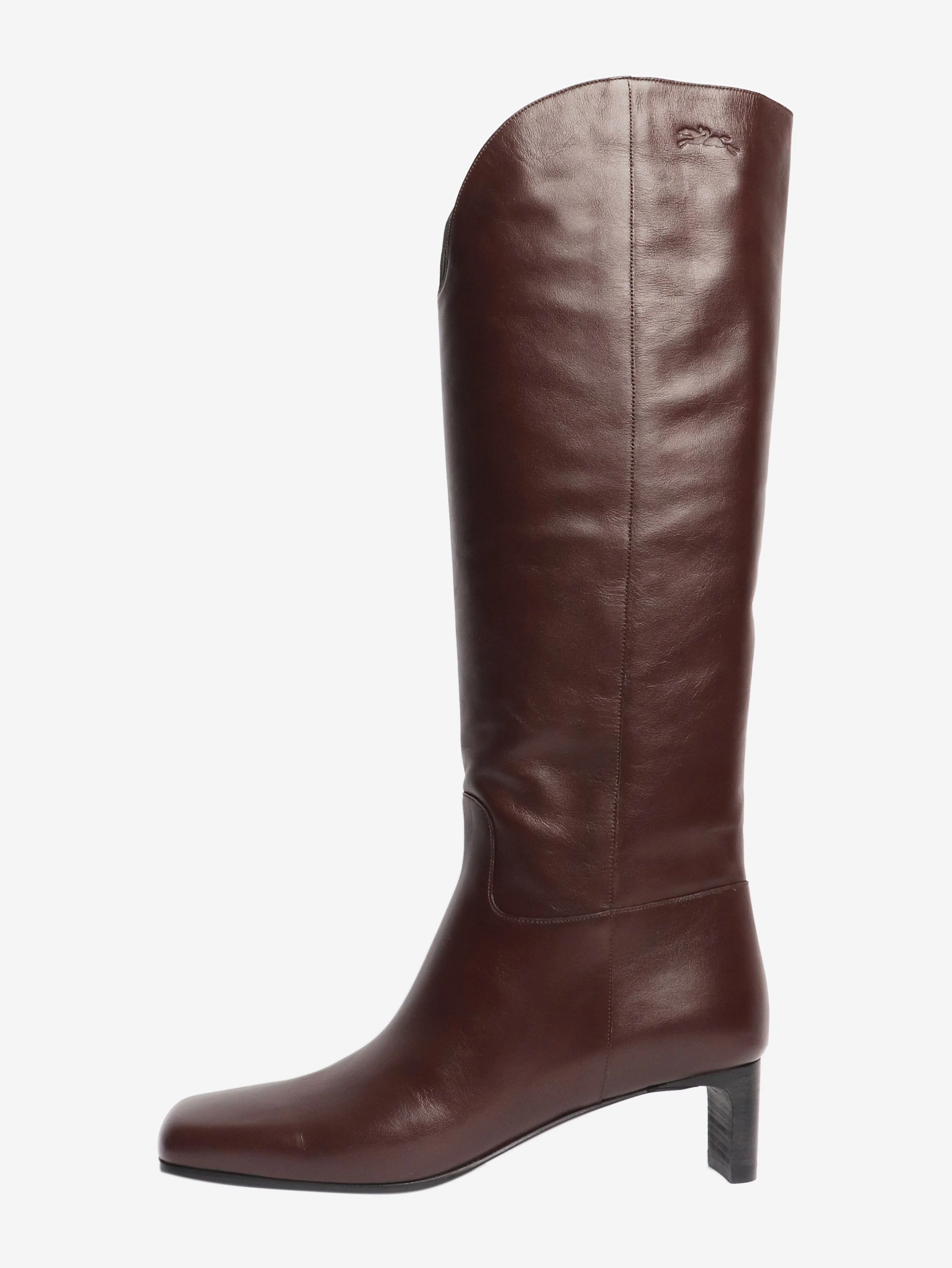 La Cavalière oxblood knee high leather boots high leather boots - size EU 39