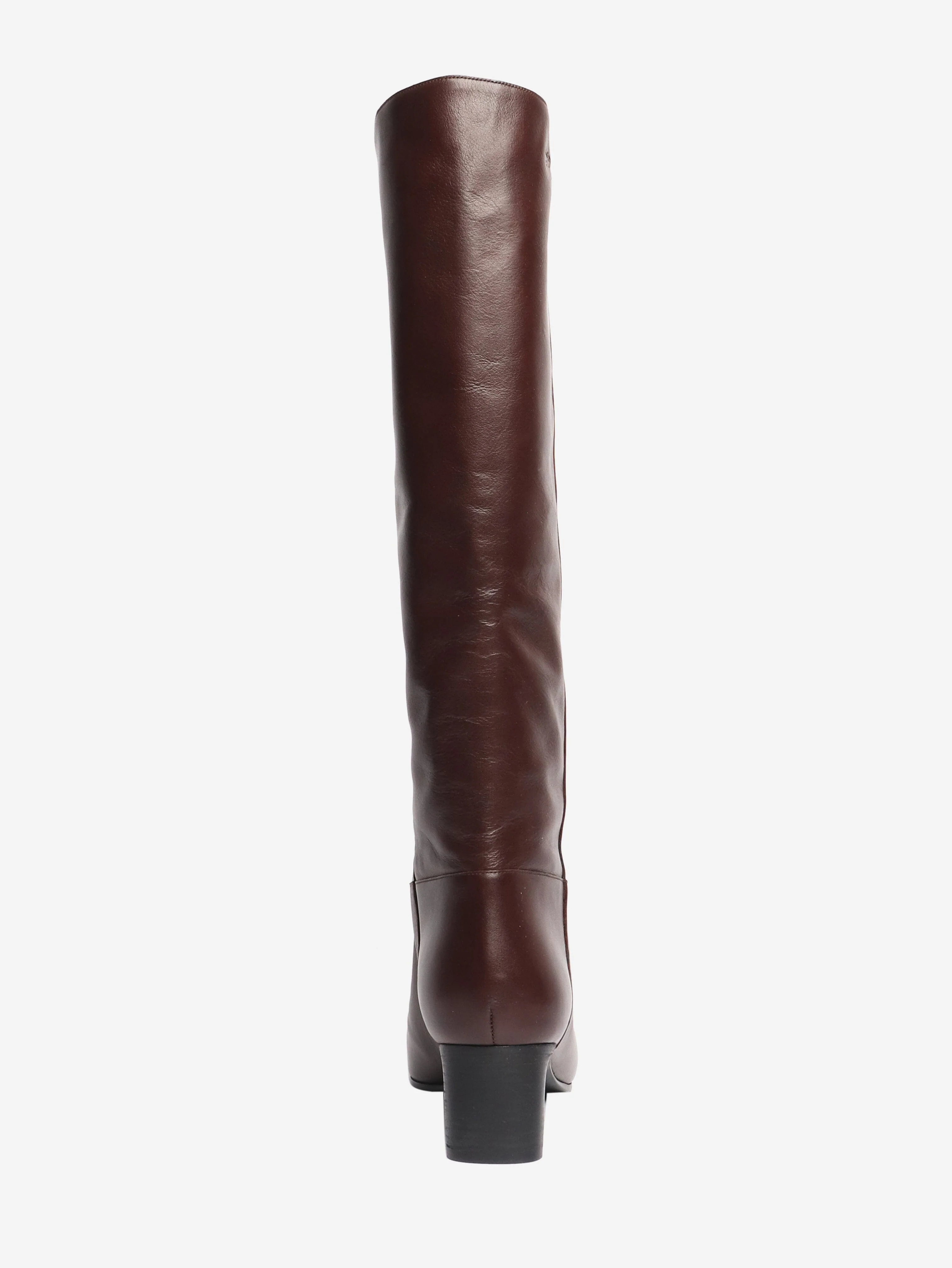 La Cavalière oxblood knee high leather boots high leather boots - size EU 39 - Image 3