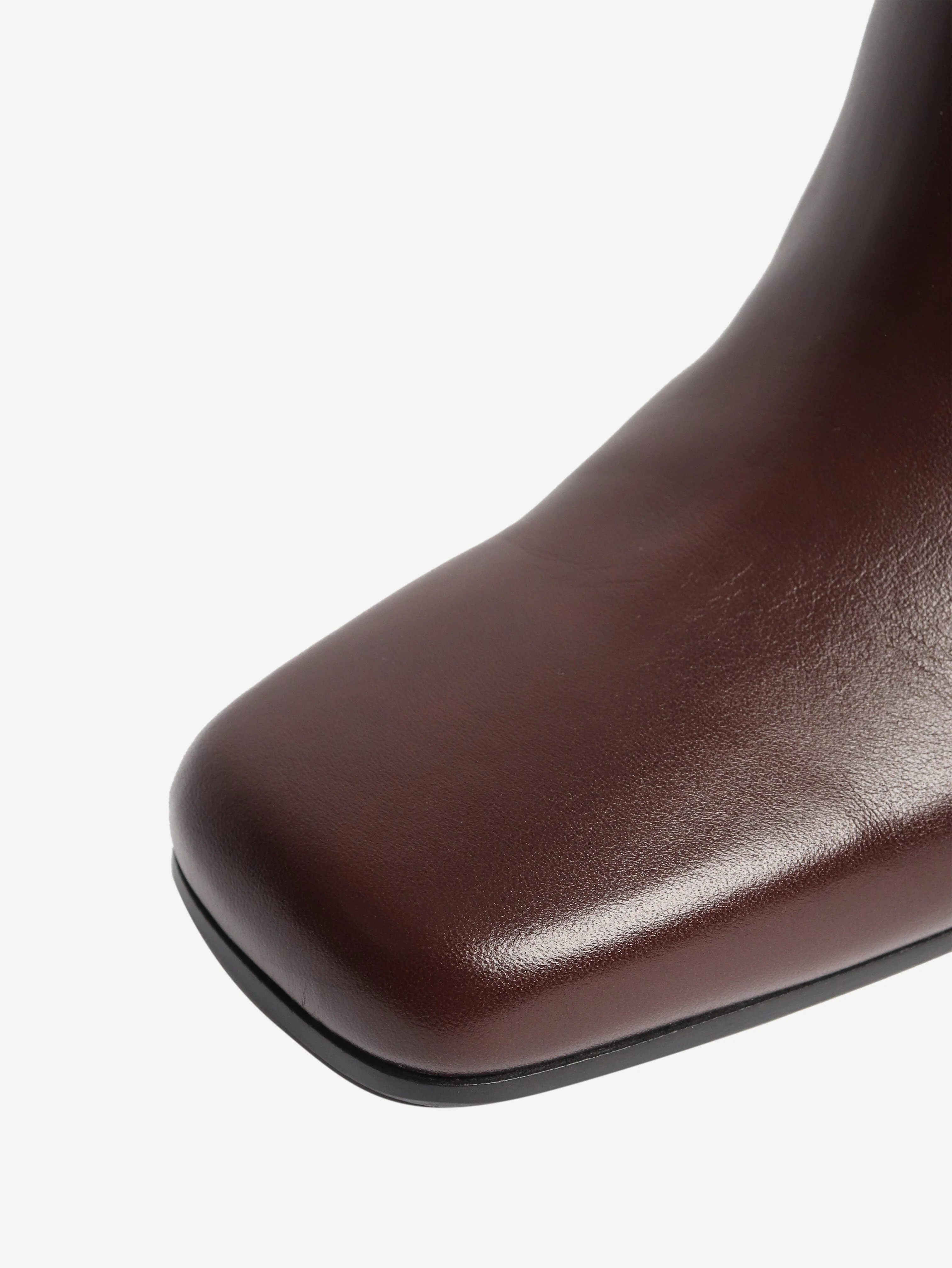 La Cavalière oxblood knee high leather boots high leather boots - size EU 39 - Image 5