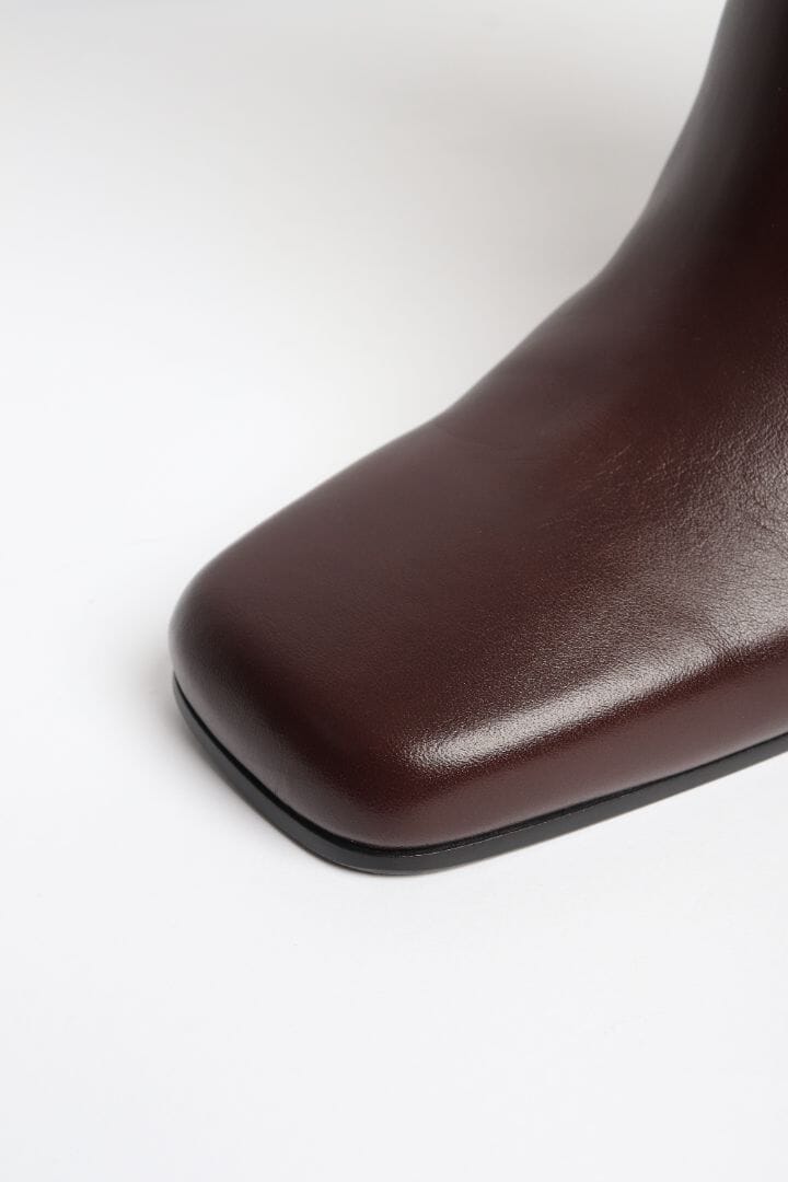 La Cavalière oxblood knee high leather boots high leather boots - size EU 39 - Image 6