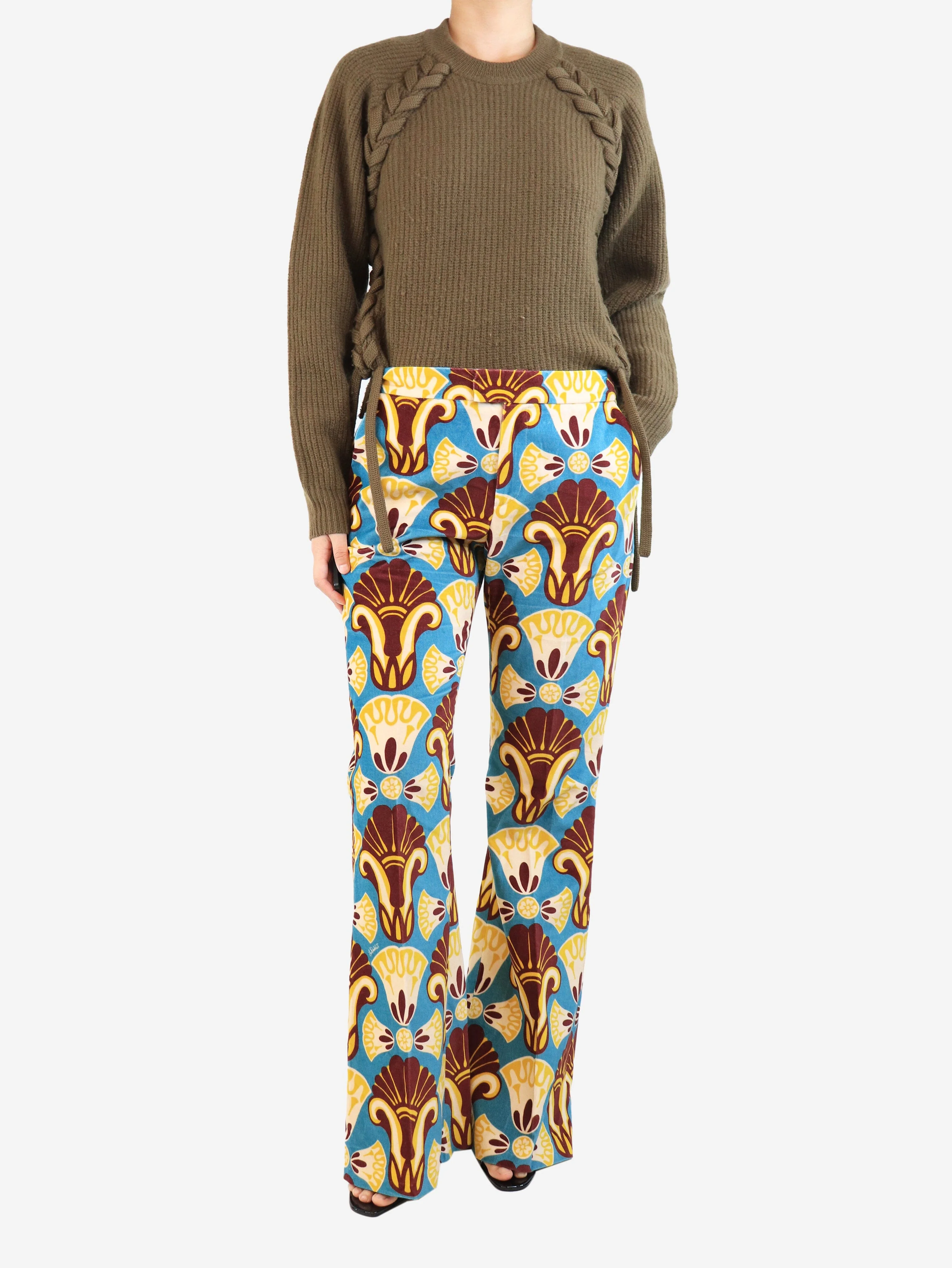 Multicolour saturday night pants - size L - Image 2