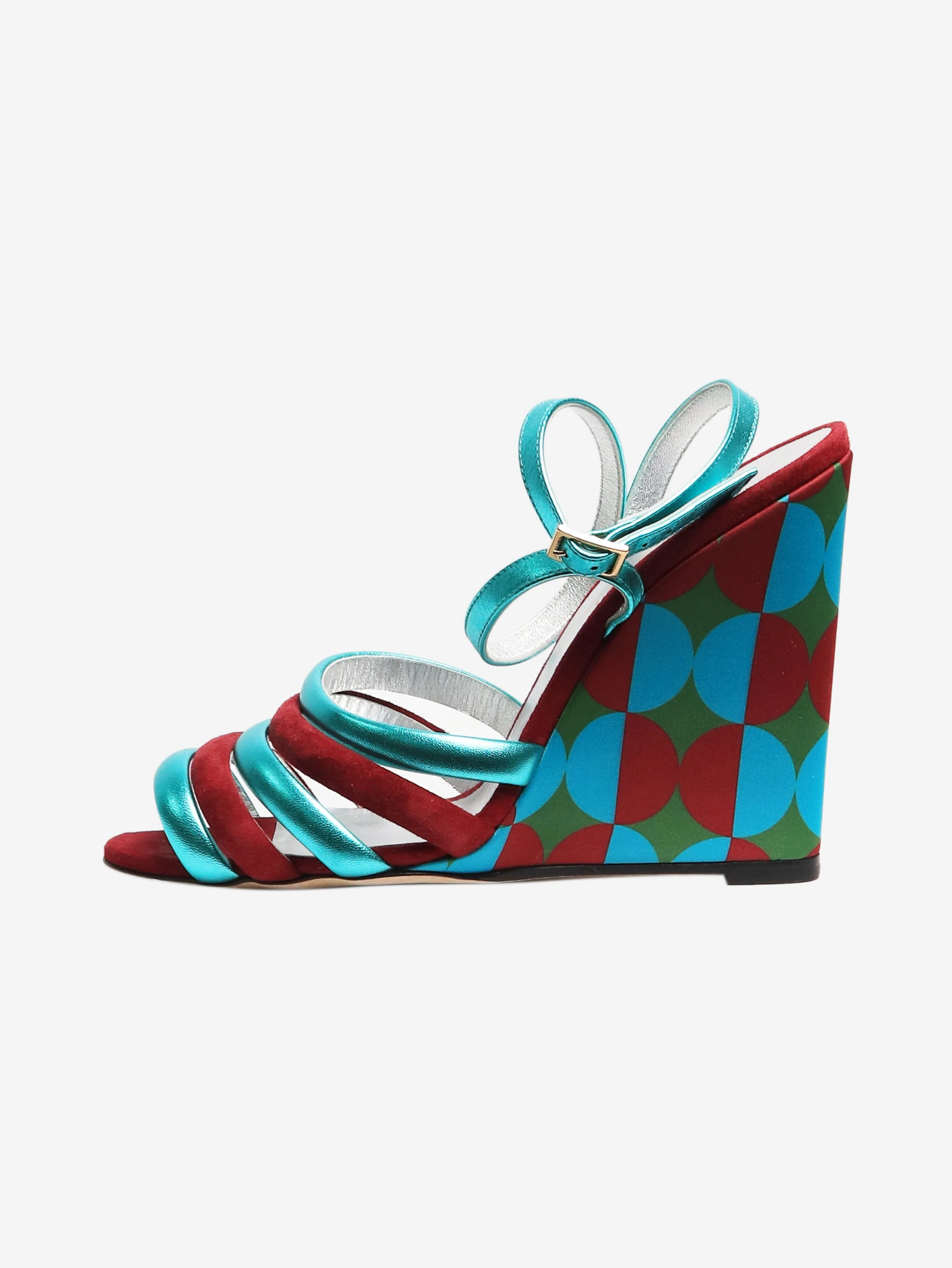 La Double J Multicolour wedge sandals - size EU 38