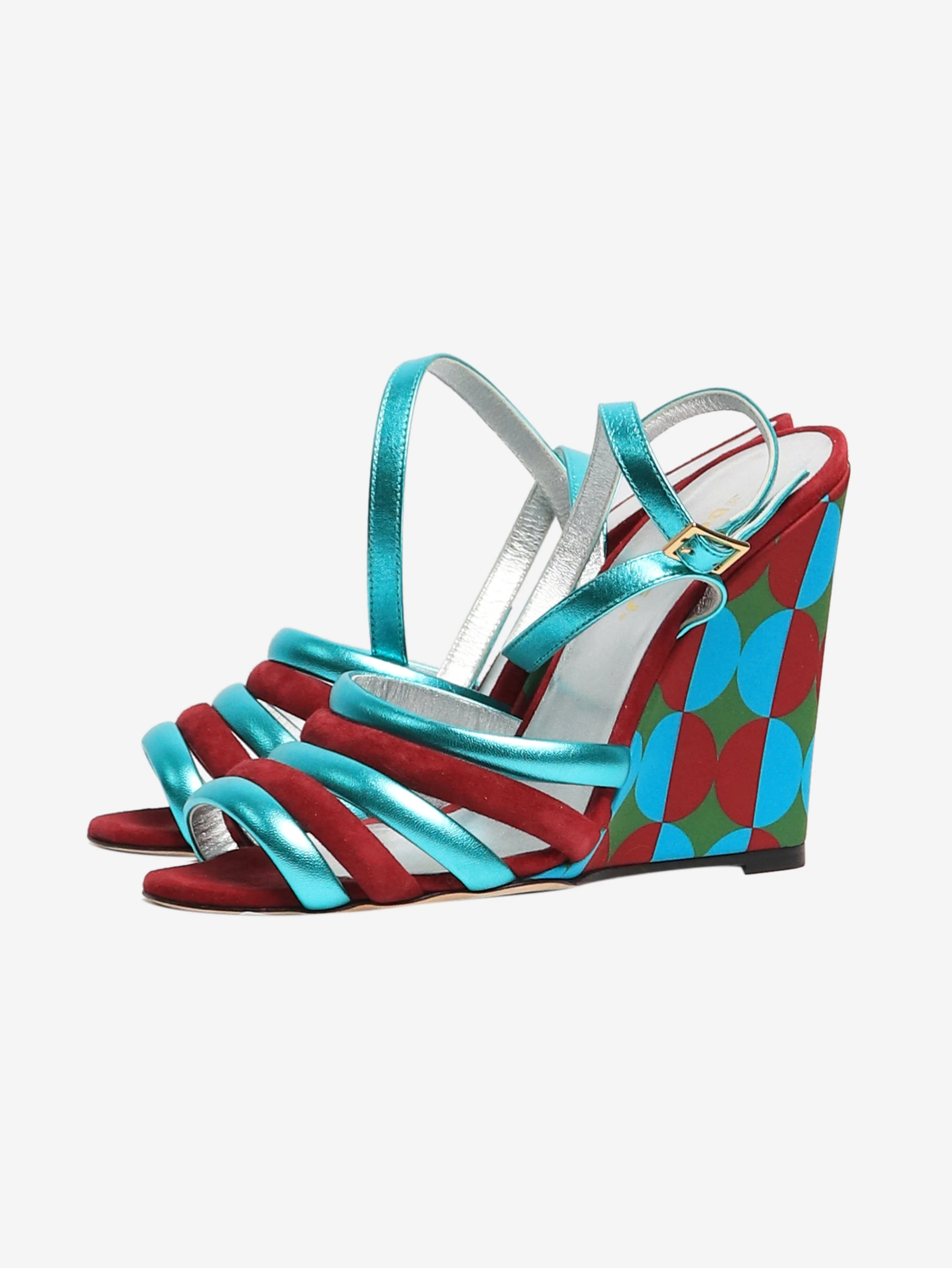 La Double J Multicolour wedge sandals - size EU 38 - Image 2