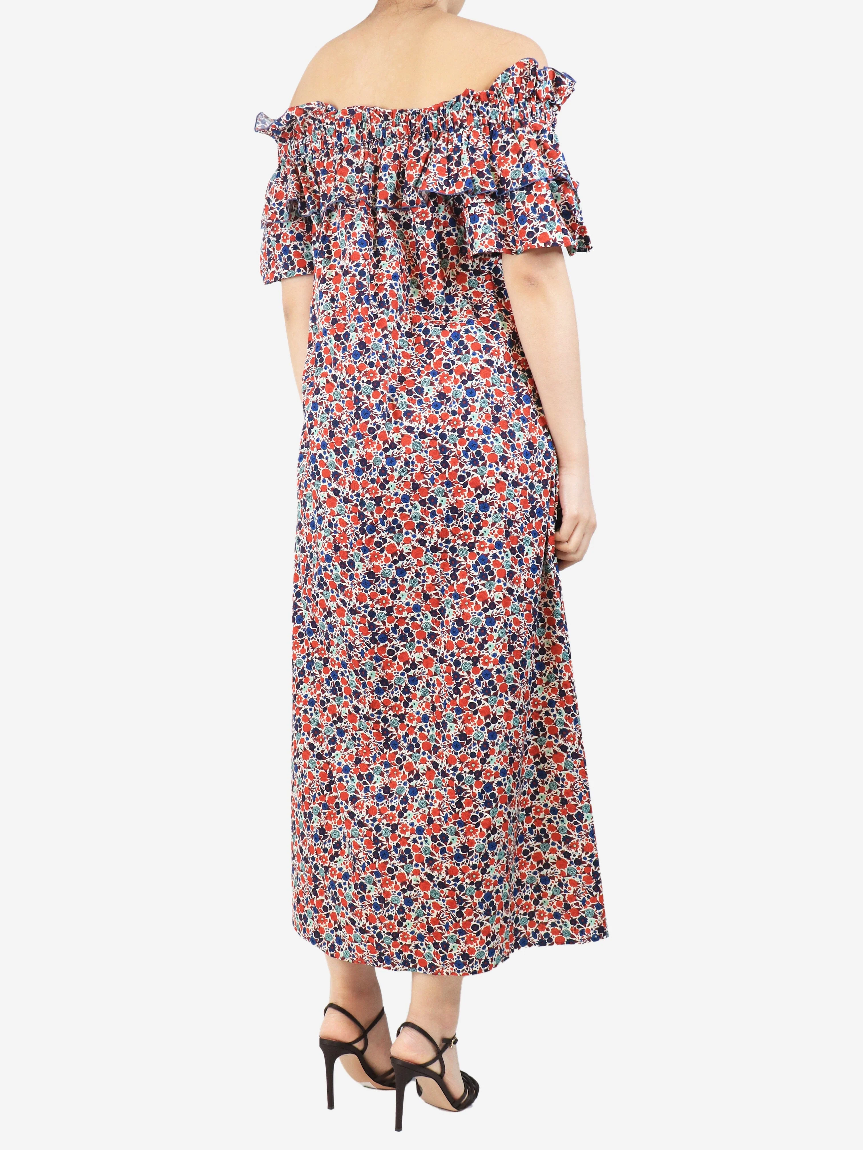 Summer popeline breakfast midi dress - size L - Image 2