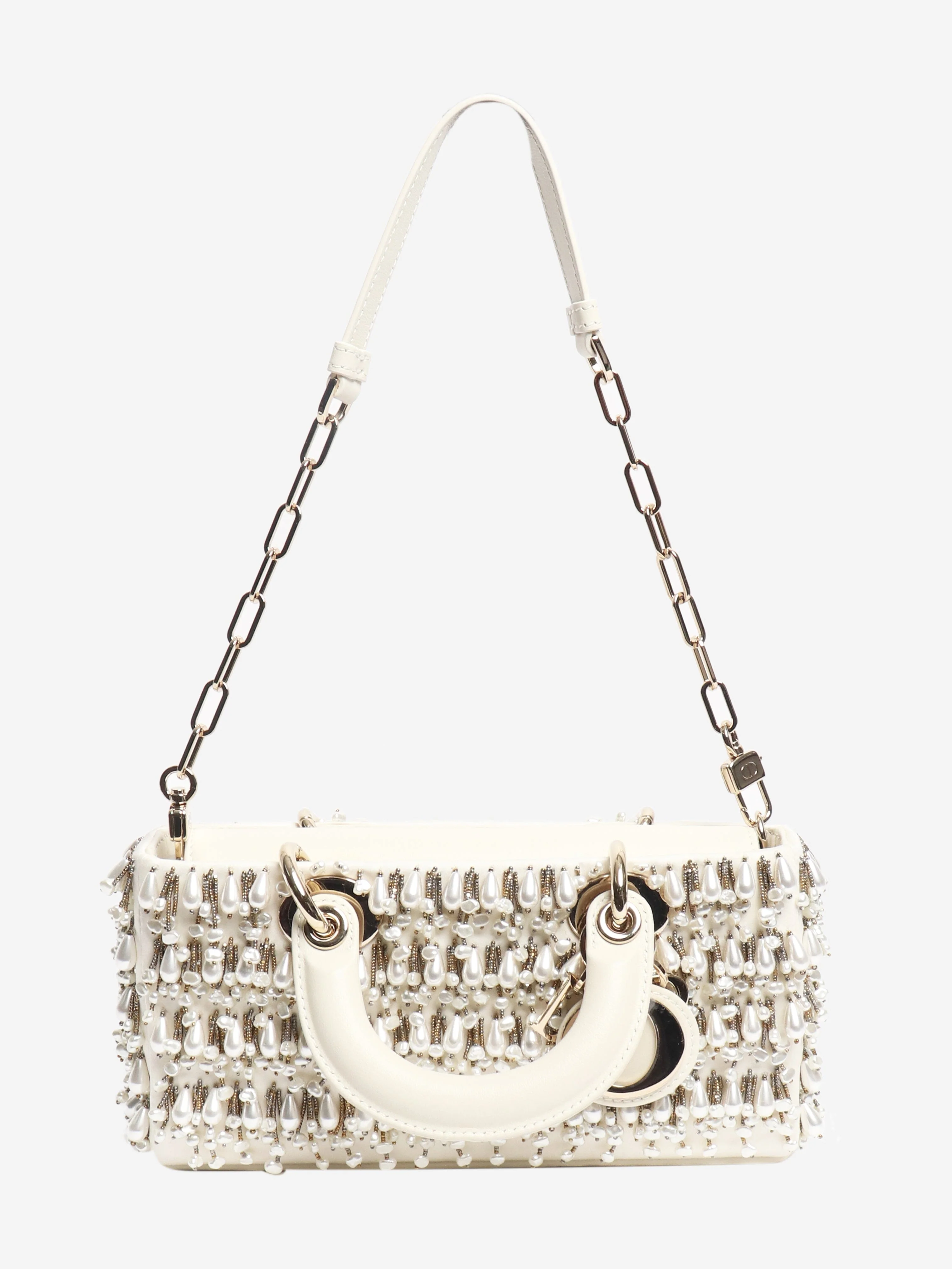 Lady D-Joy beaded pearl bag - Image 3