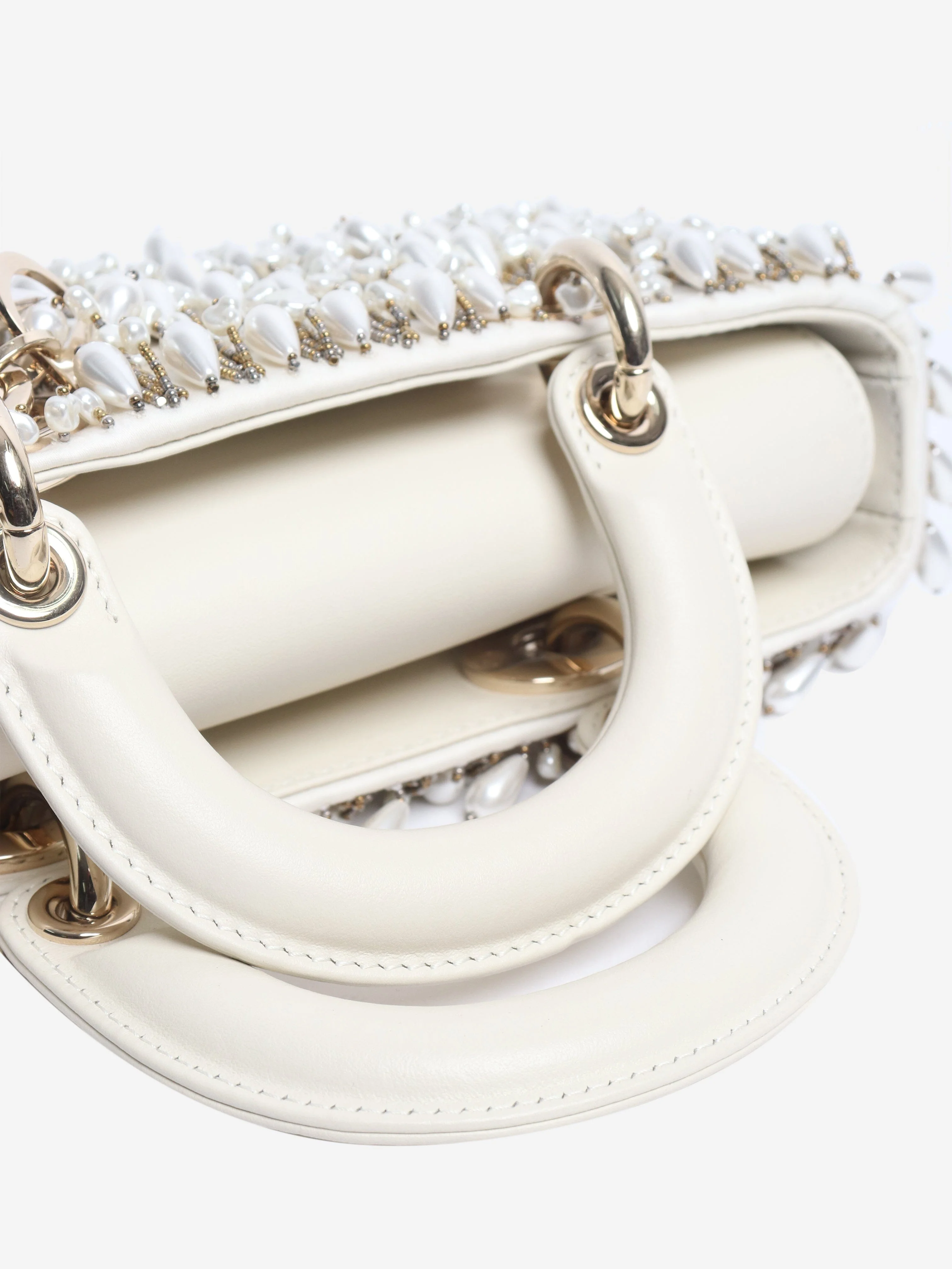 Lady D-Joy beaded pearl bag - Image 6