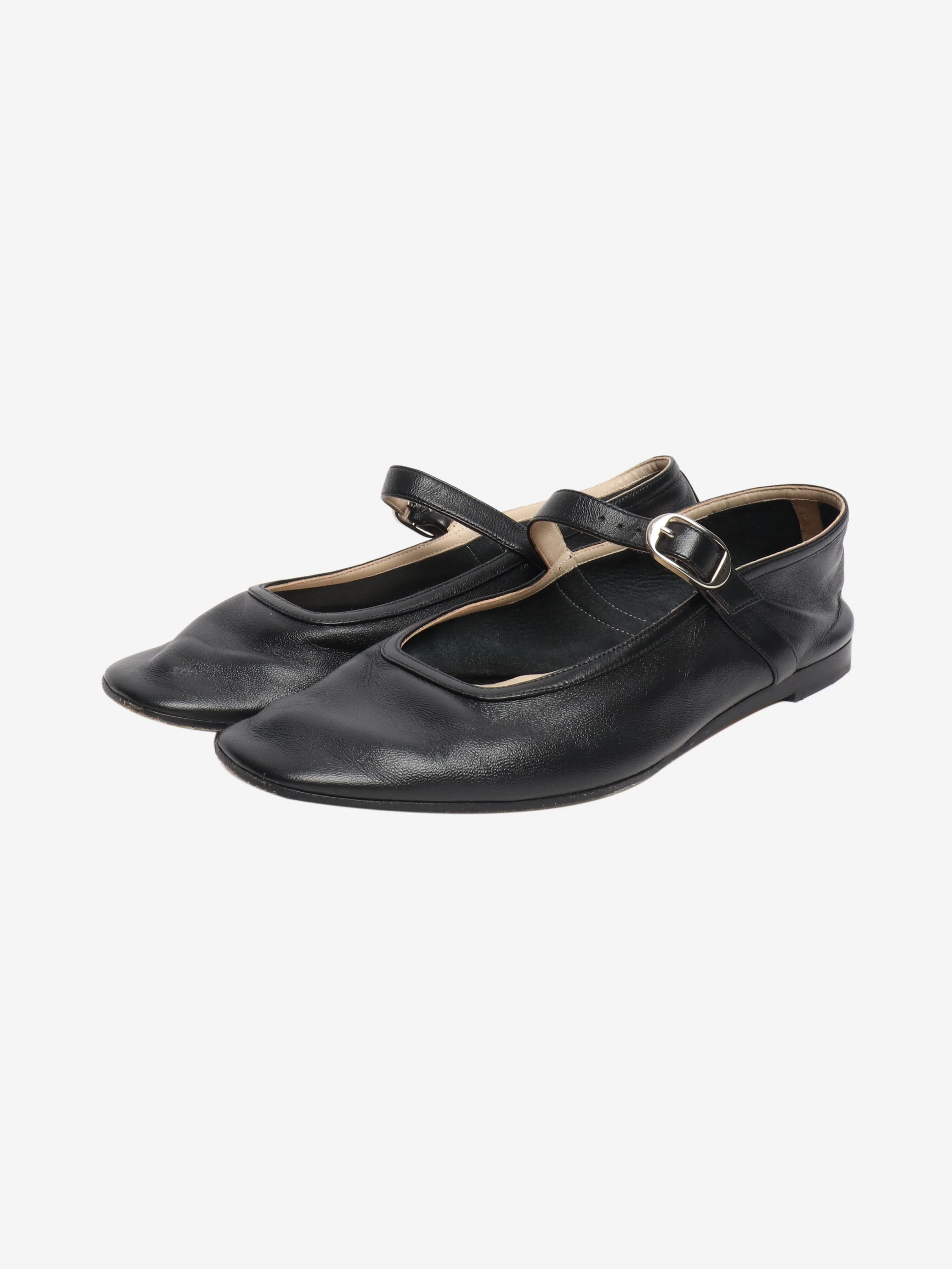 Black Mary Jane flat shoes - size EU 39 (UK 6) - Image 2