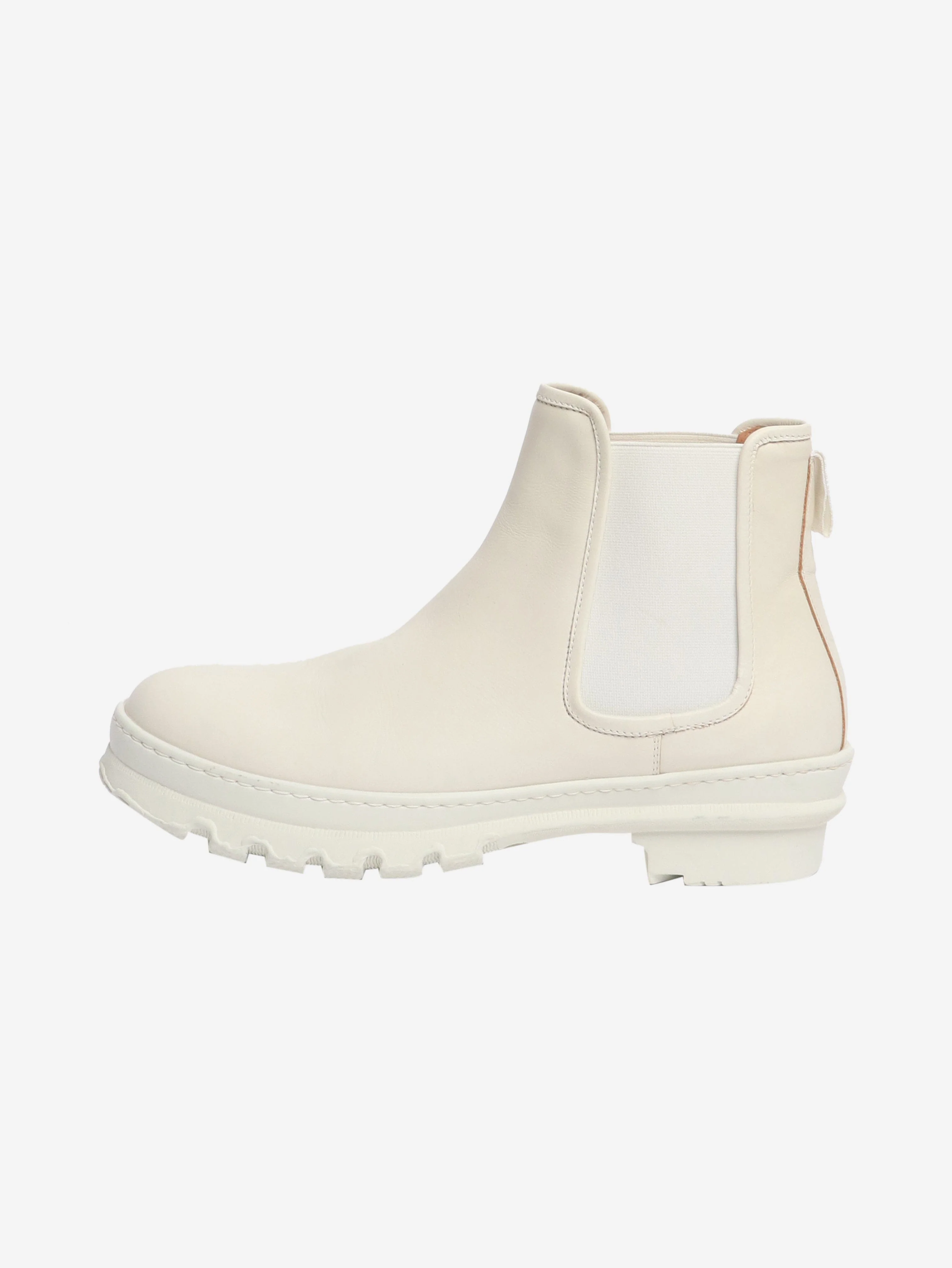 White Chelsea ankle boots - size EU 40