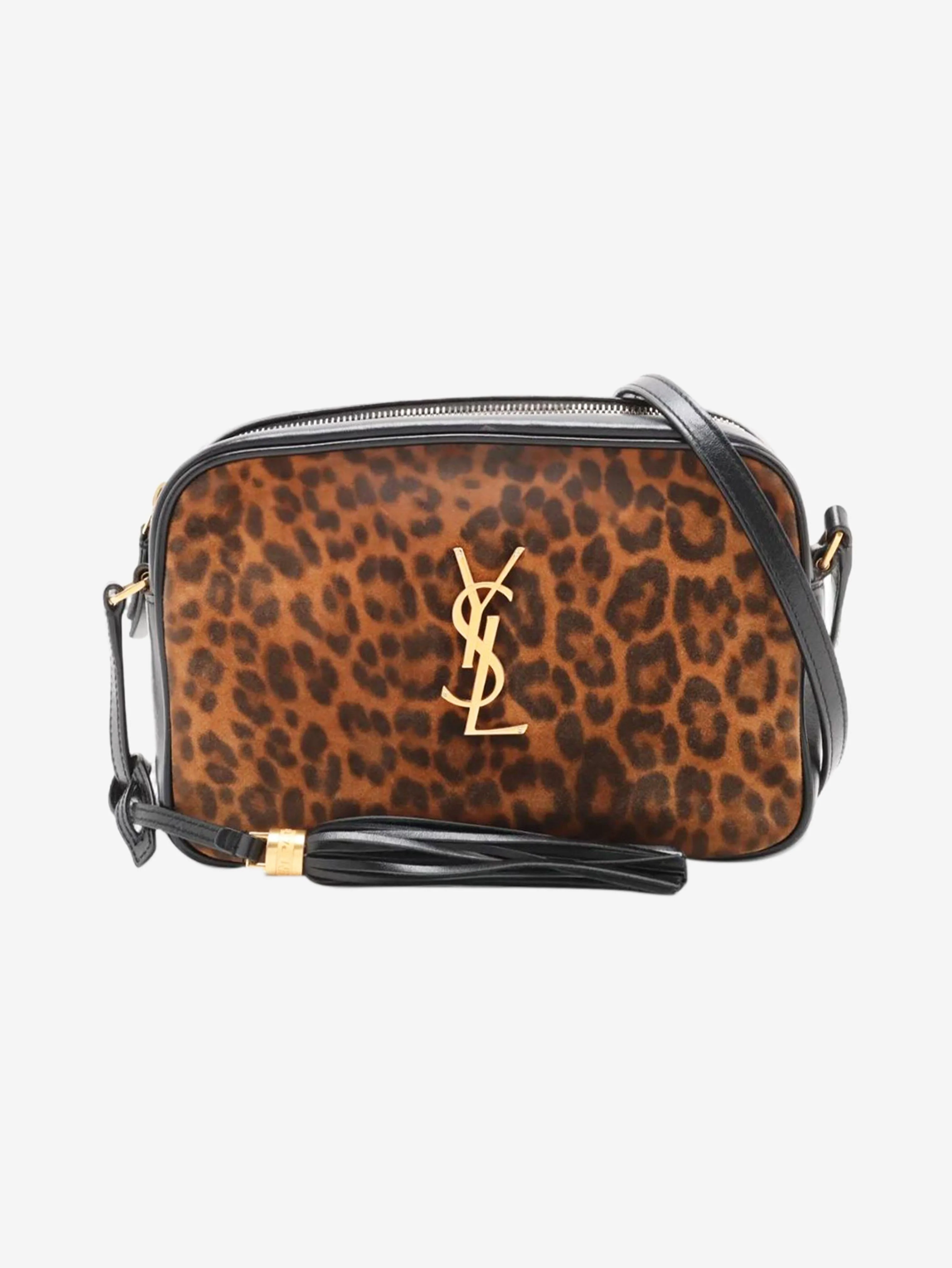 Leopard print Roux crossbody bag