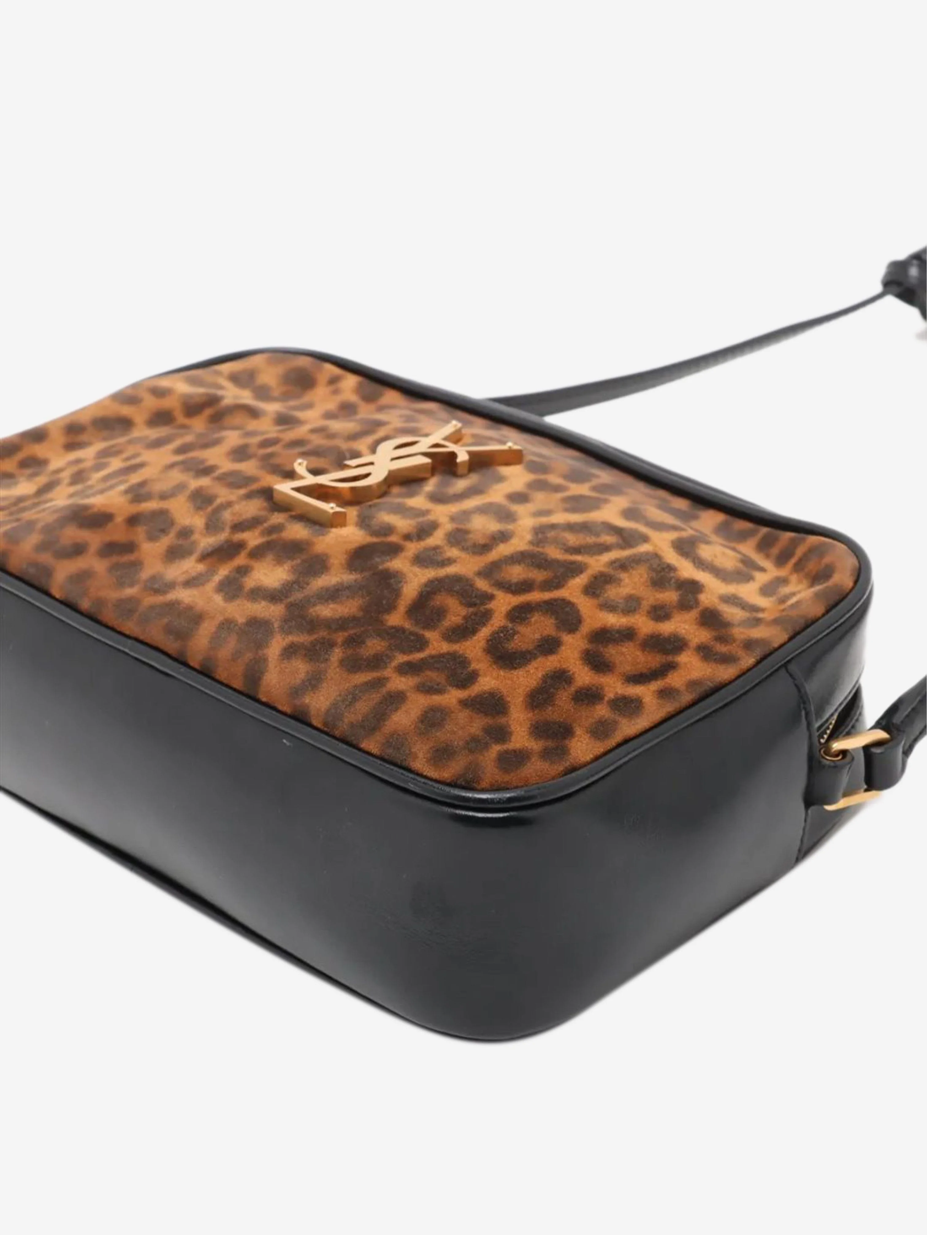 Leopard print Roux crossbody bag - Image 3
