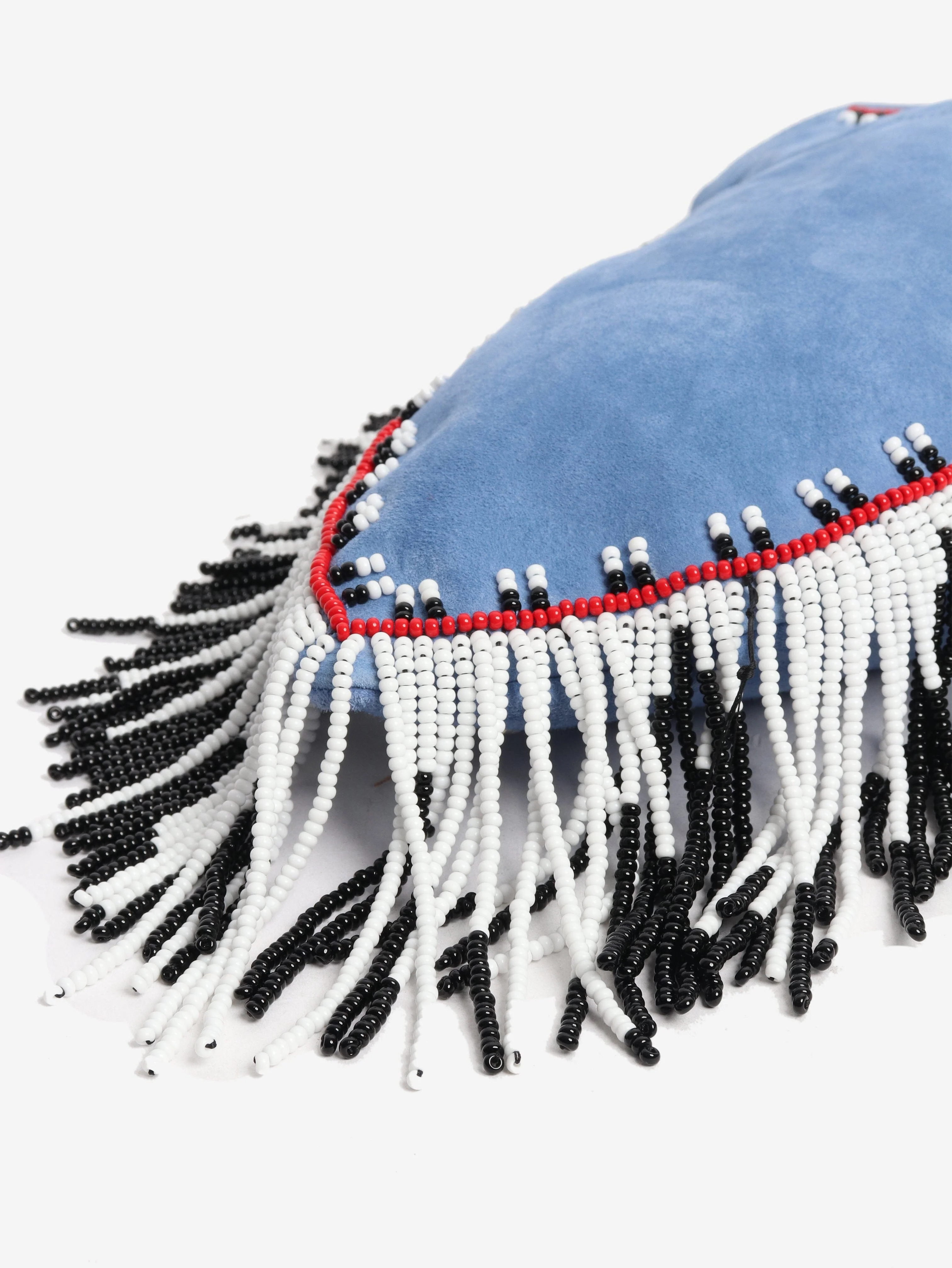 Blue beaded sac - Image 4
