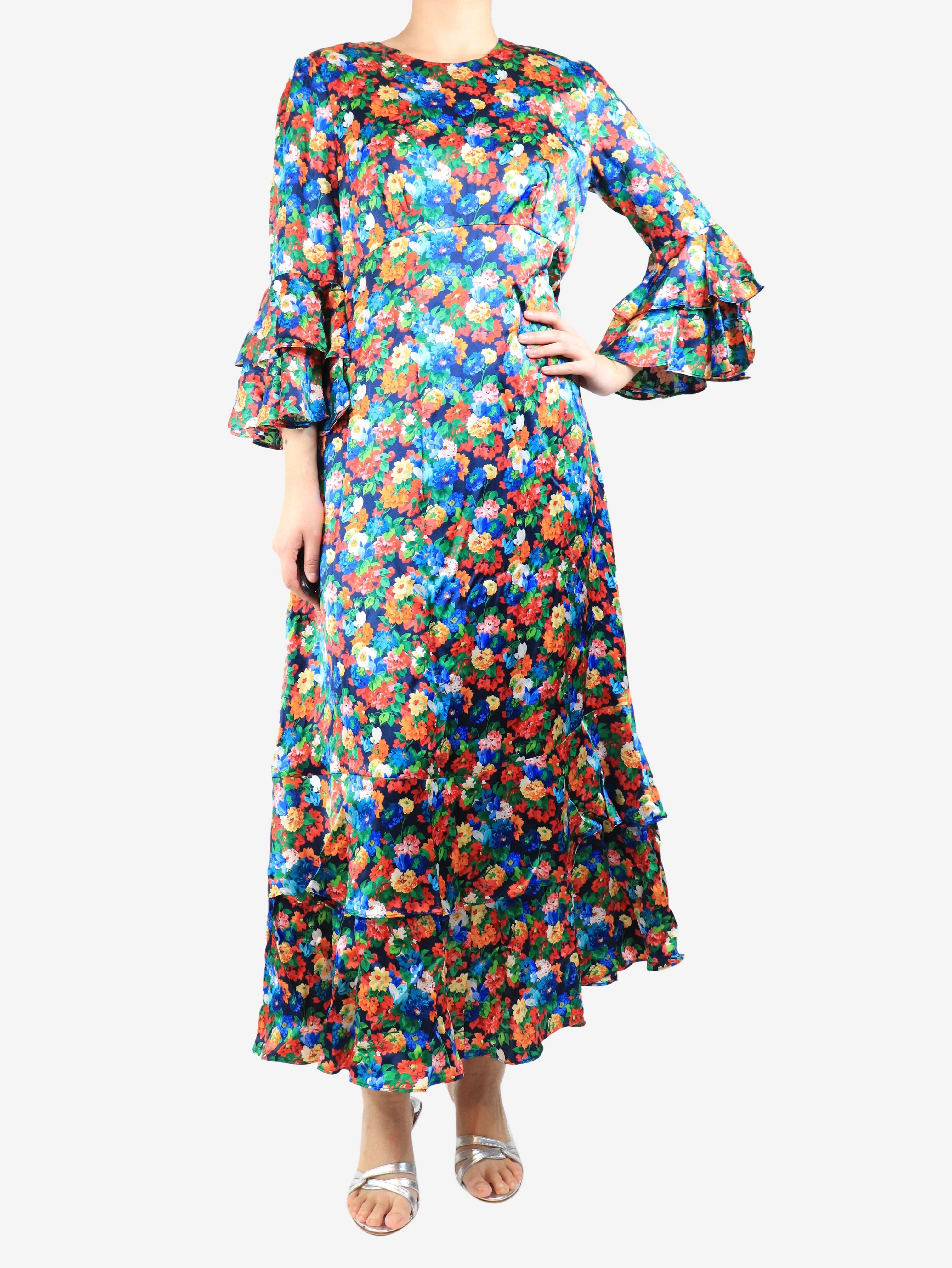 Multicolour Heidi silk gala dress - size M - Image 3