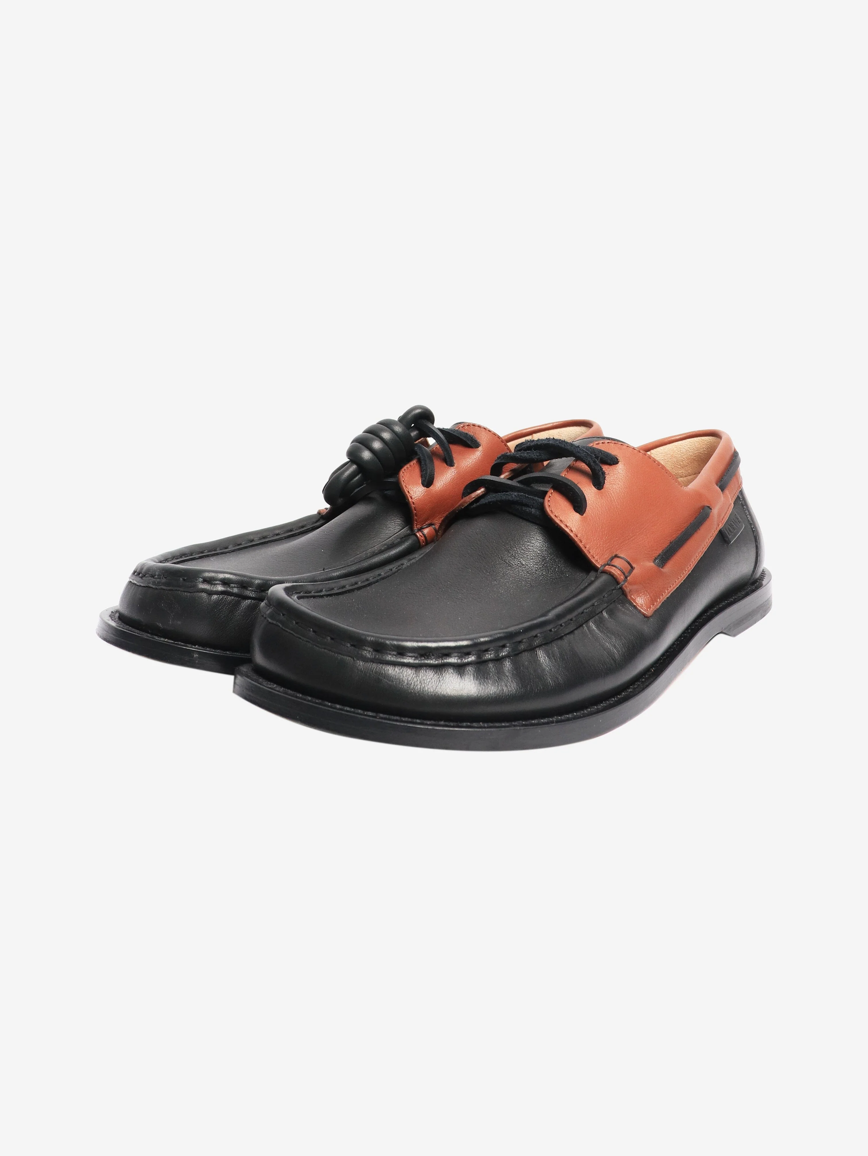 Black Campo boat shoes - size EU 39 - Image 2