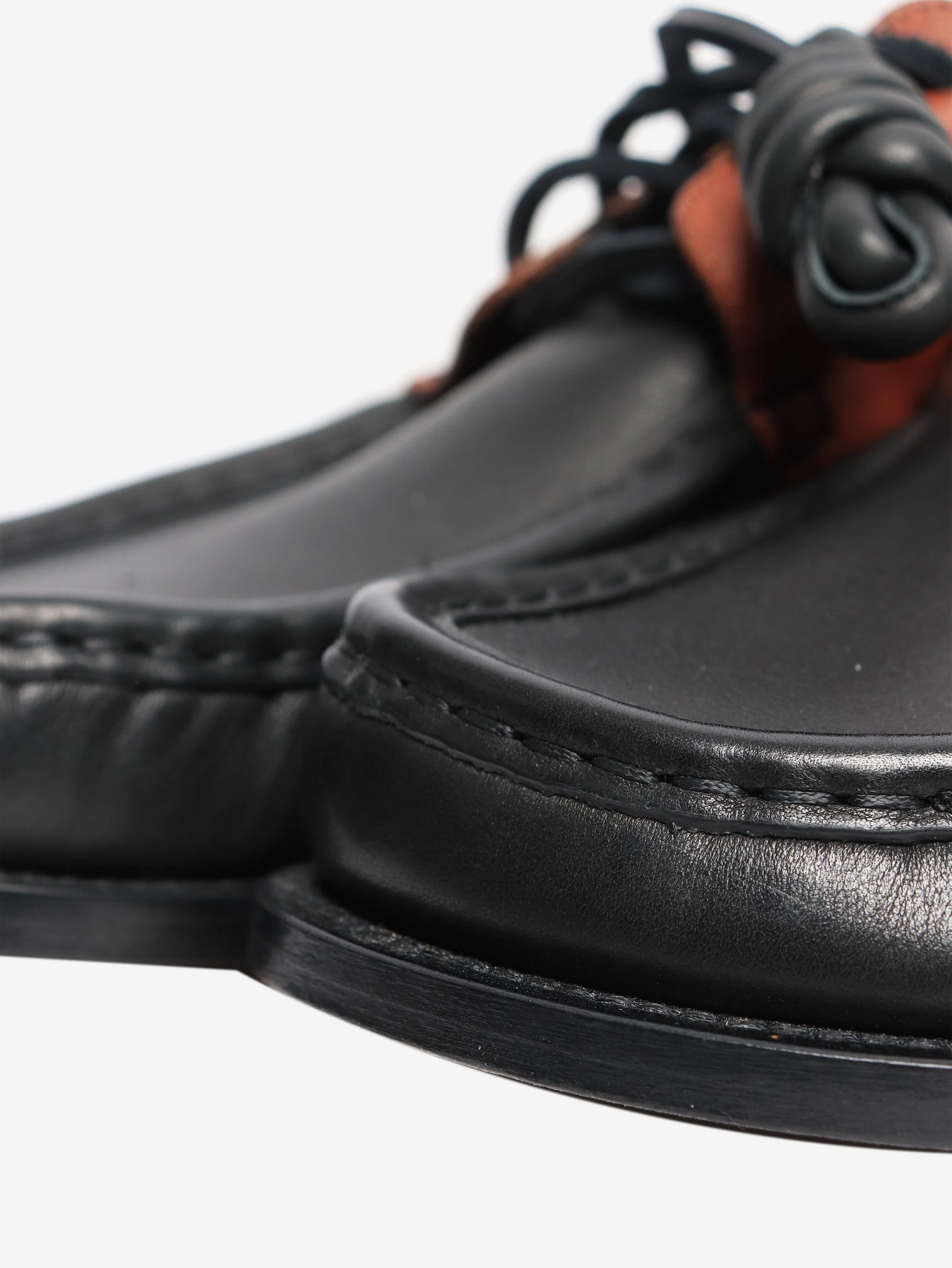 Black Campo boat shoes - size EU 39 - Image 5
