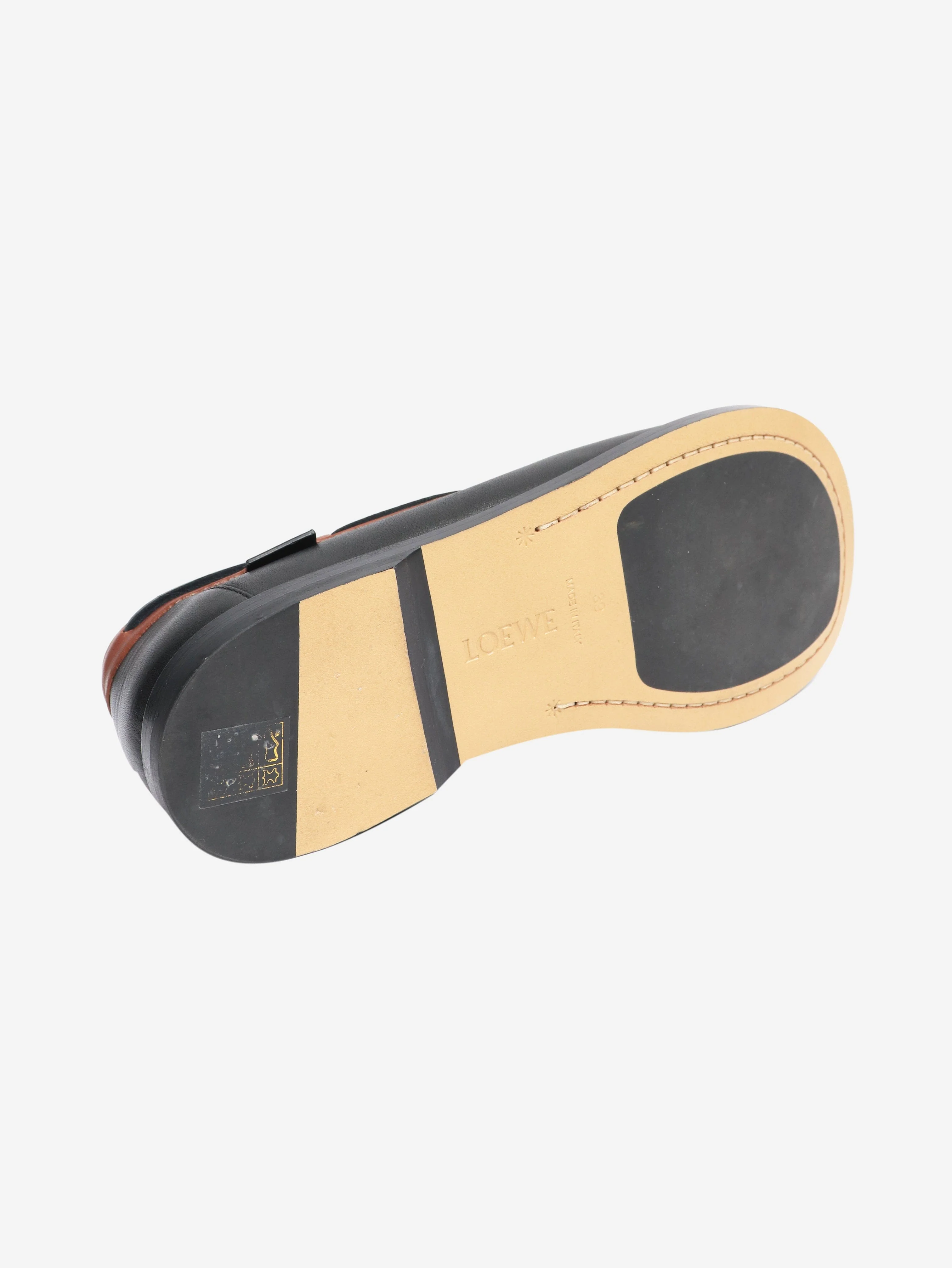 Black Campo boat shoes - size EU 39 - Image 8