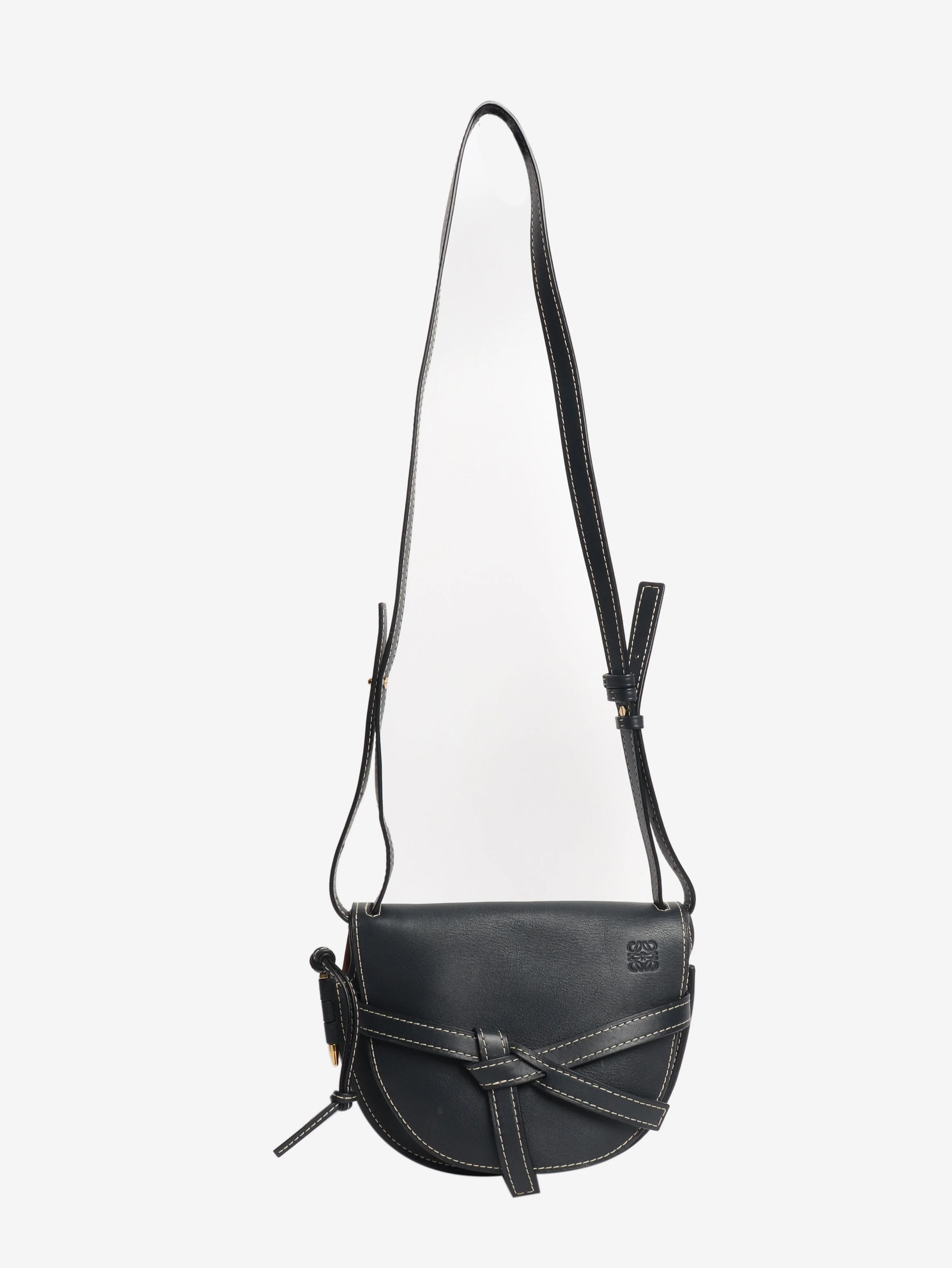 Black Gate leather crossbody bag - Image 2