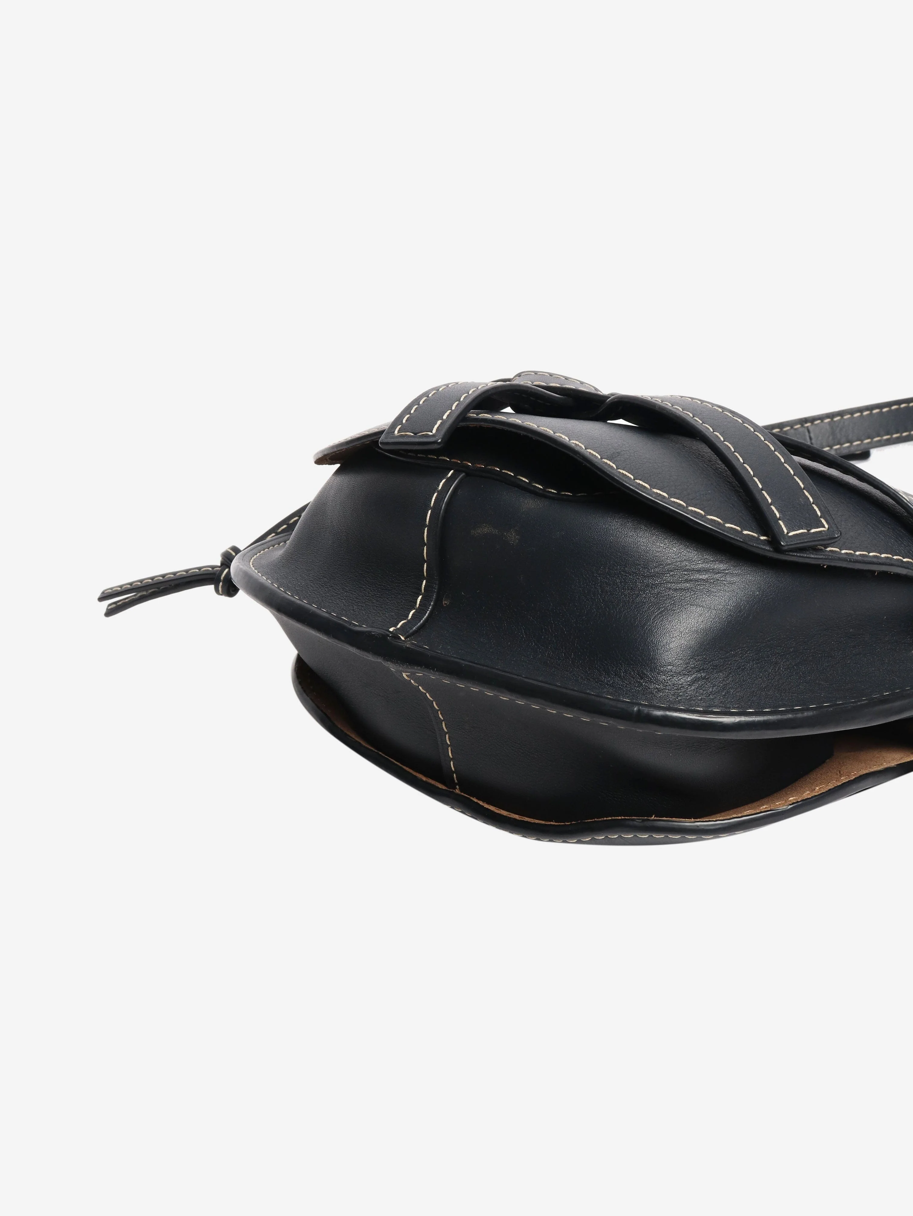 Black Gate leather crossbody bag - Image 4