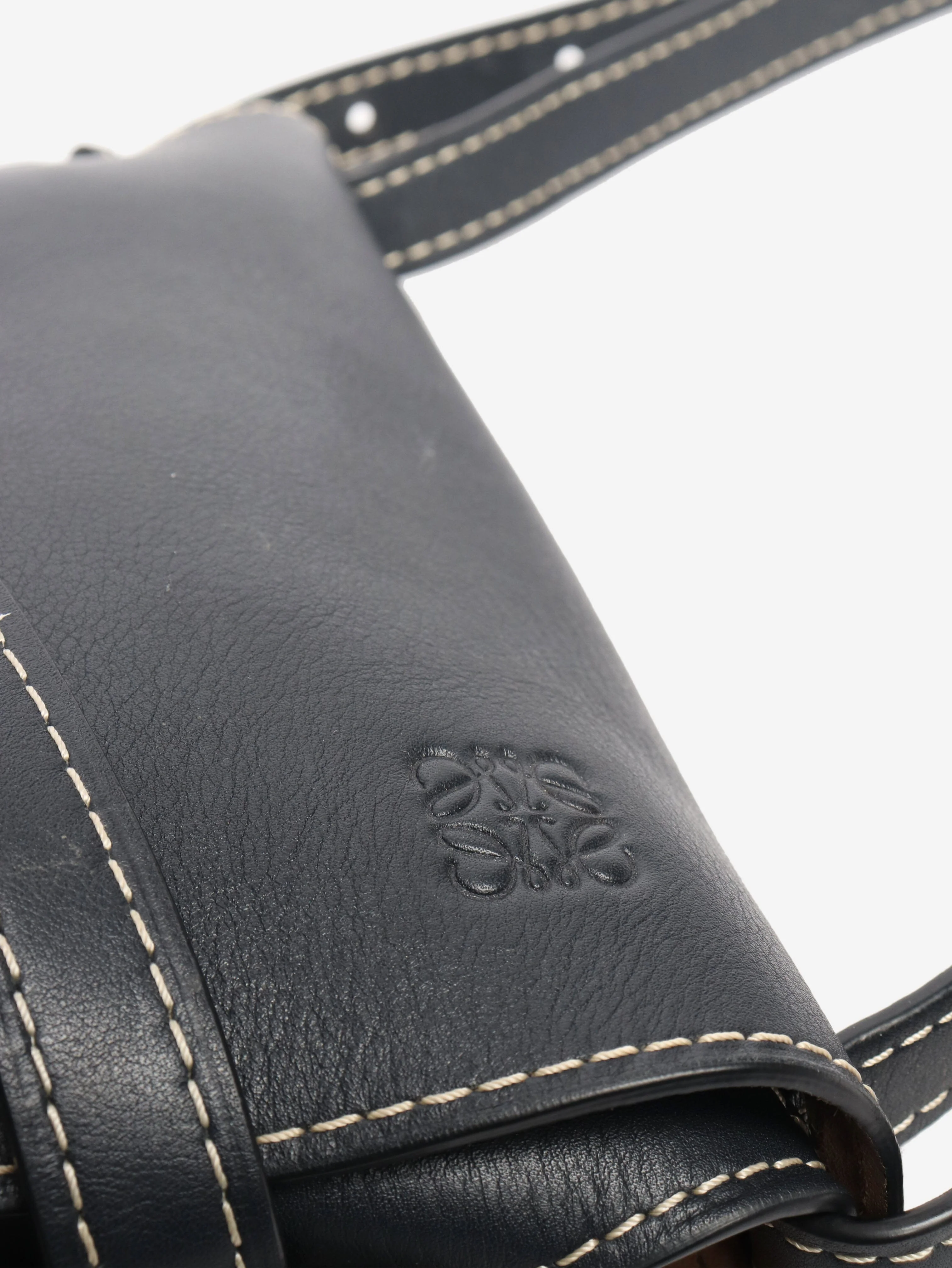 Black Gate leather crossbody bag - Image 5