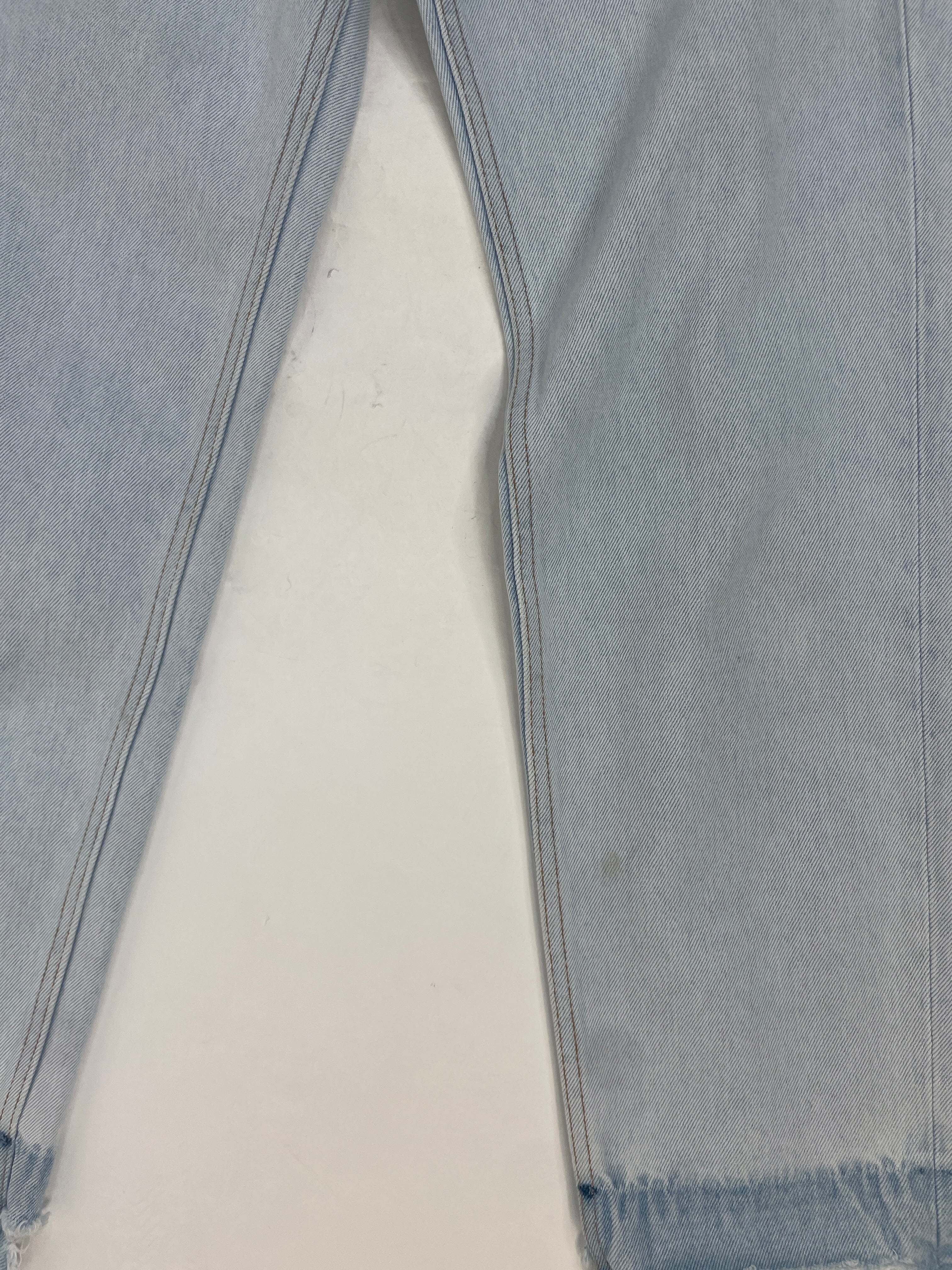 Blue distressed jeans - size UK 8 - Image 5
