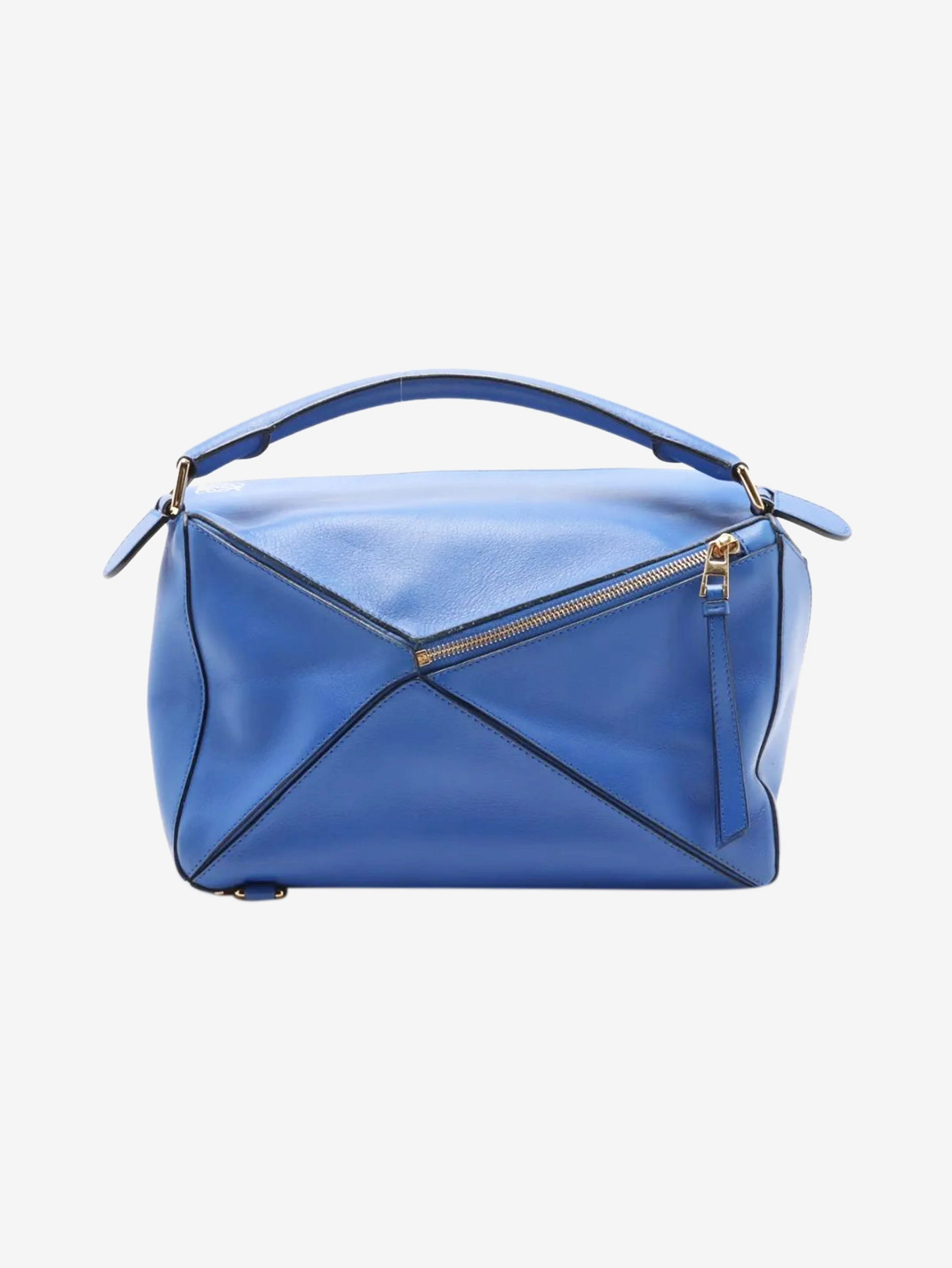 Blue medium Puzzle bag - Image 2