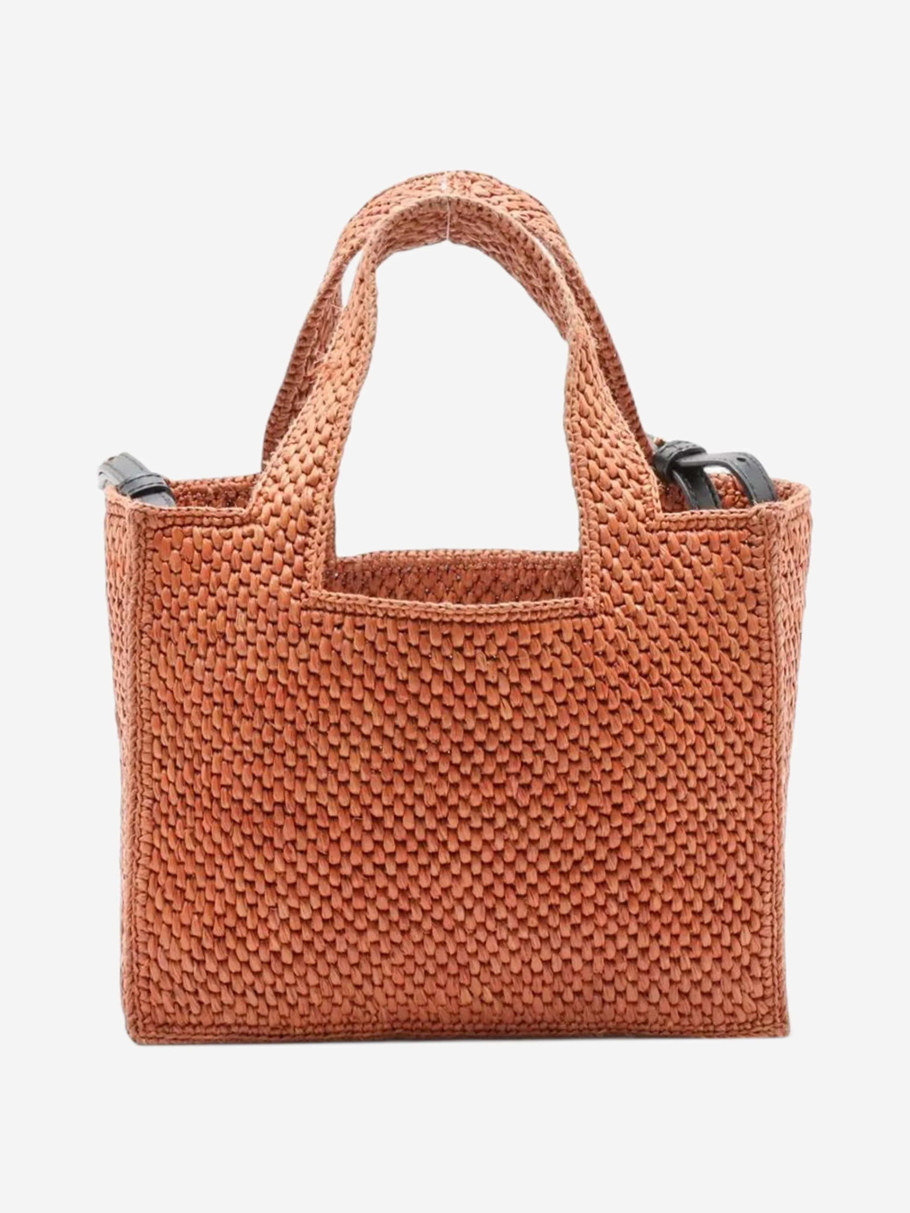 Tan Font tote - Image 2
