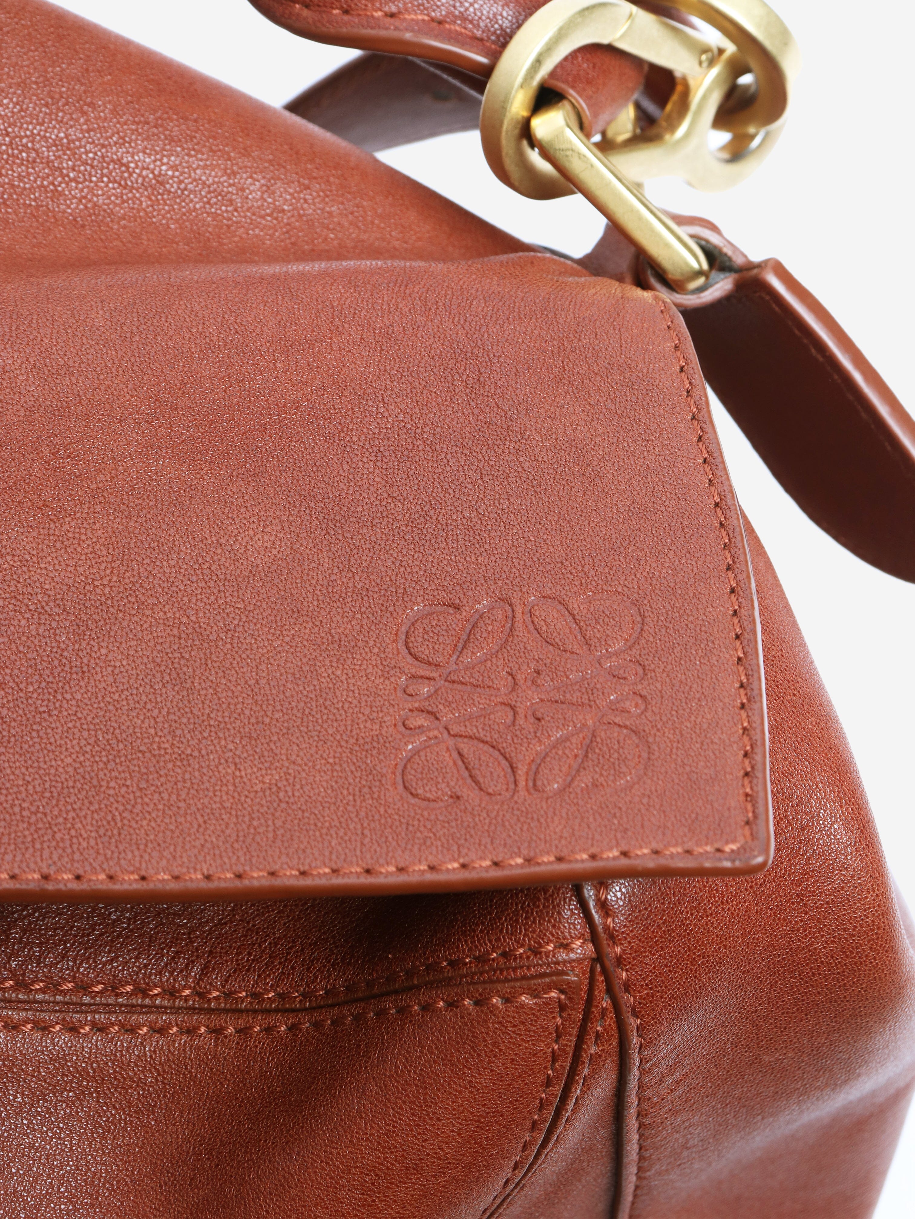 Brown large puzzle bag - Image 6