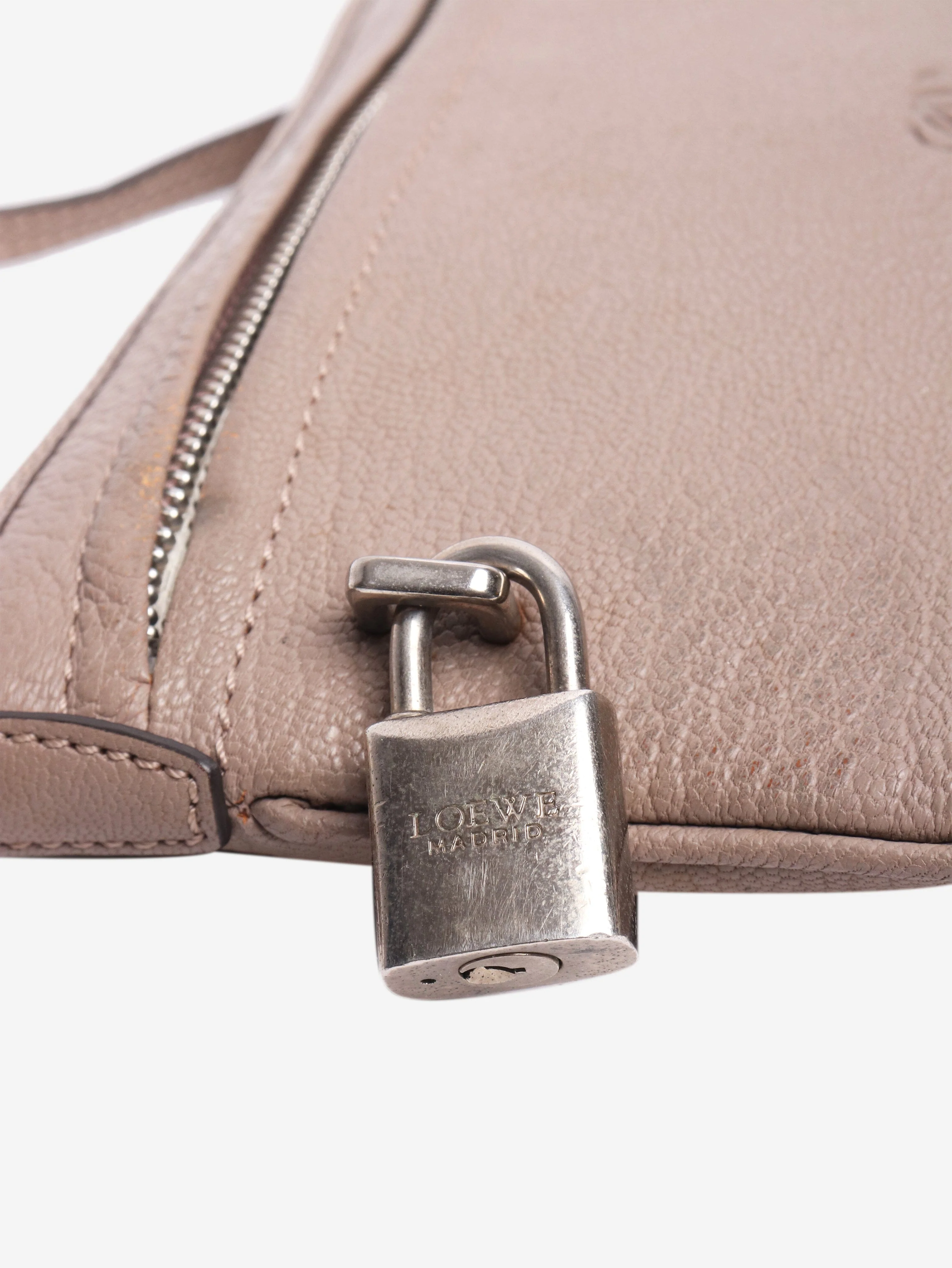 Brown leather cross-body bags pouch - Image 7