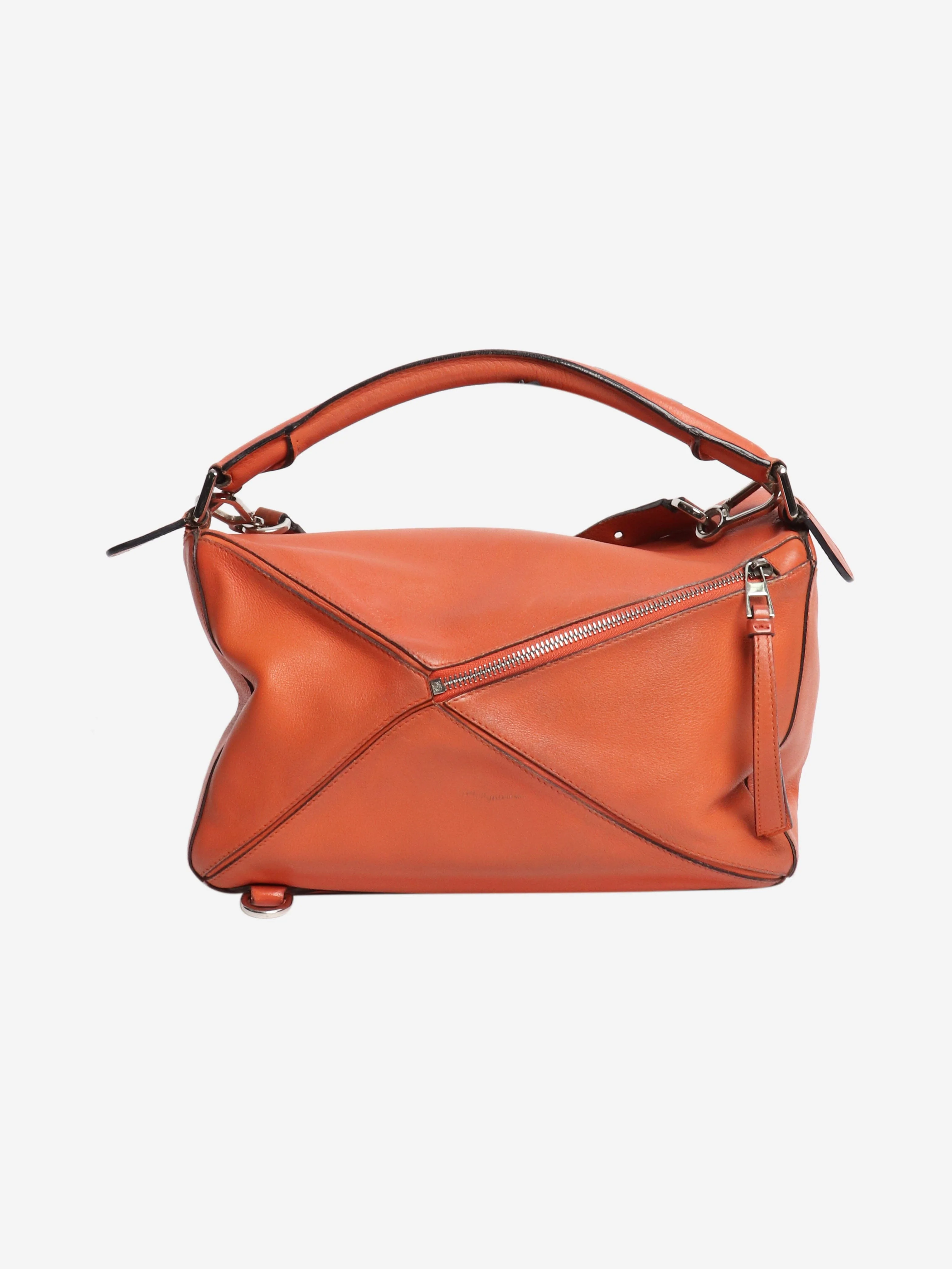 Salmon medium Puzzle bag