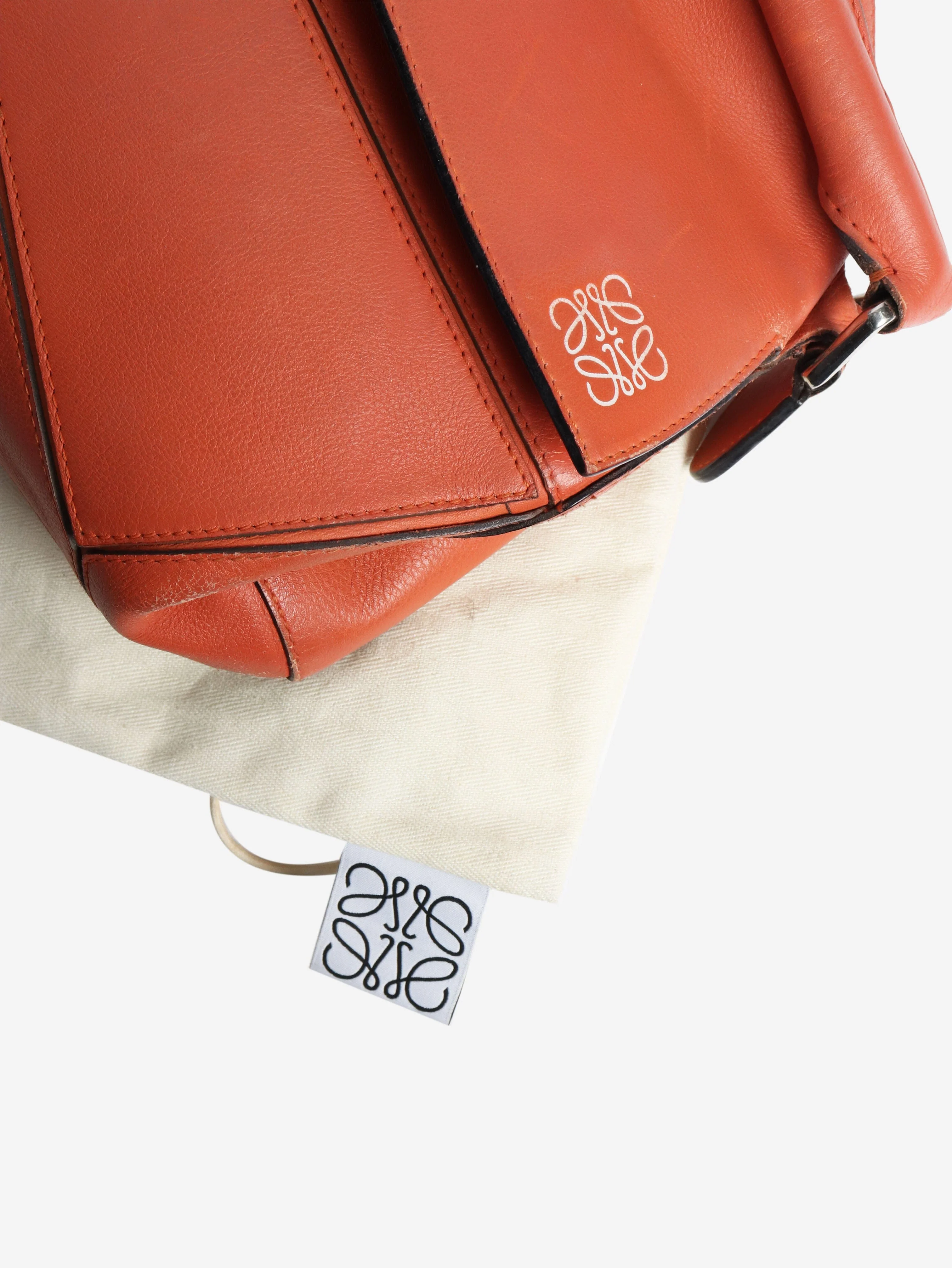 Salmon medium Puzzle bag - Image 9