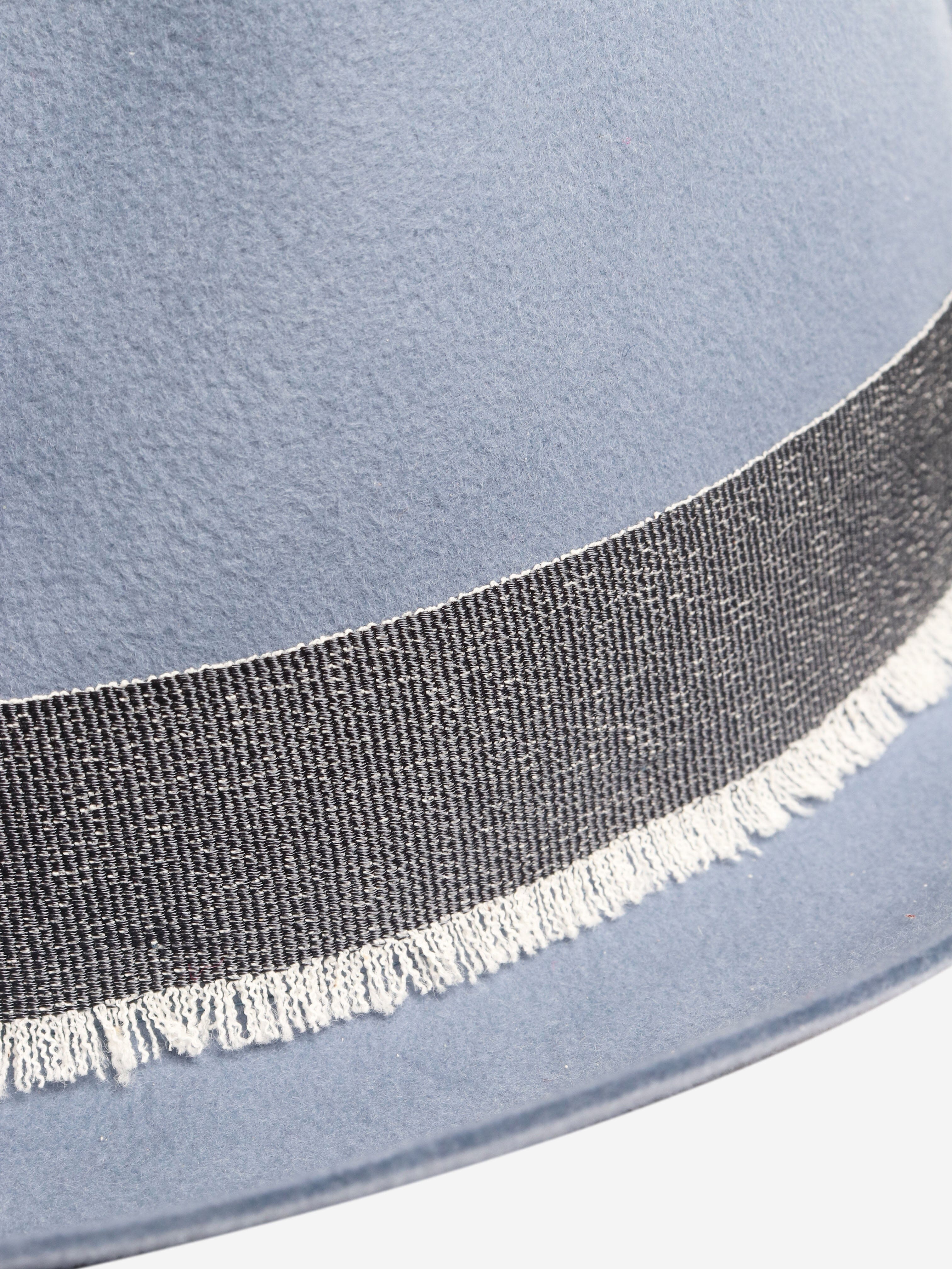 Blue fedora hat - Image 4