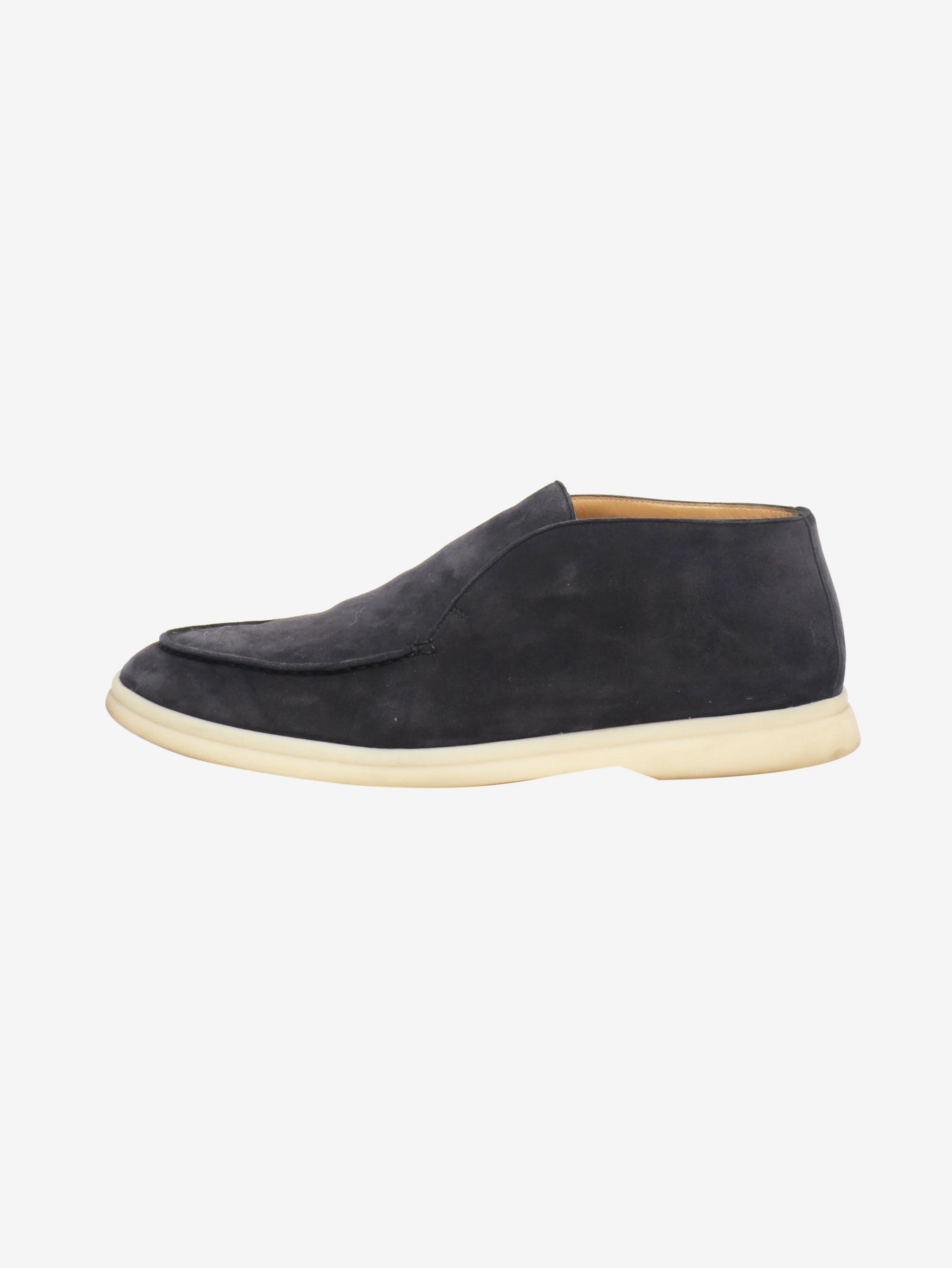 Dark blue Open Walk suede shoes - size EU 41