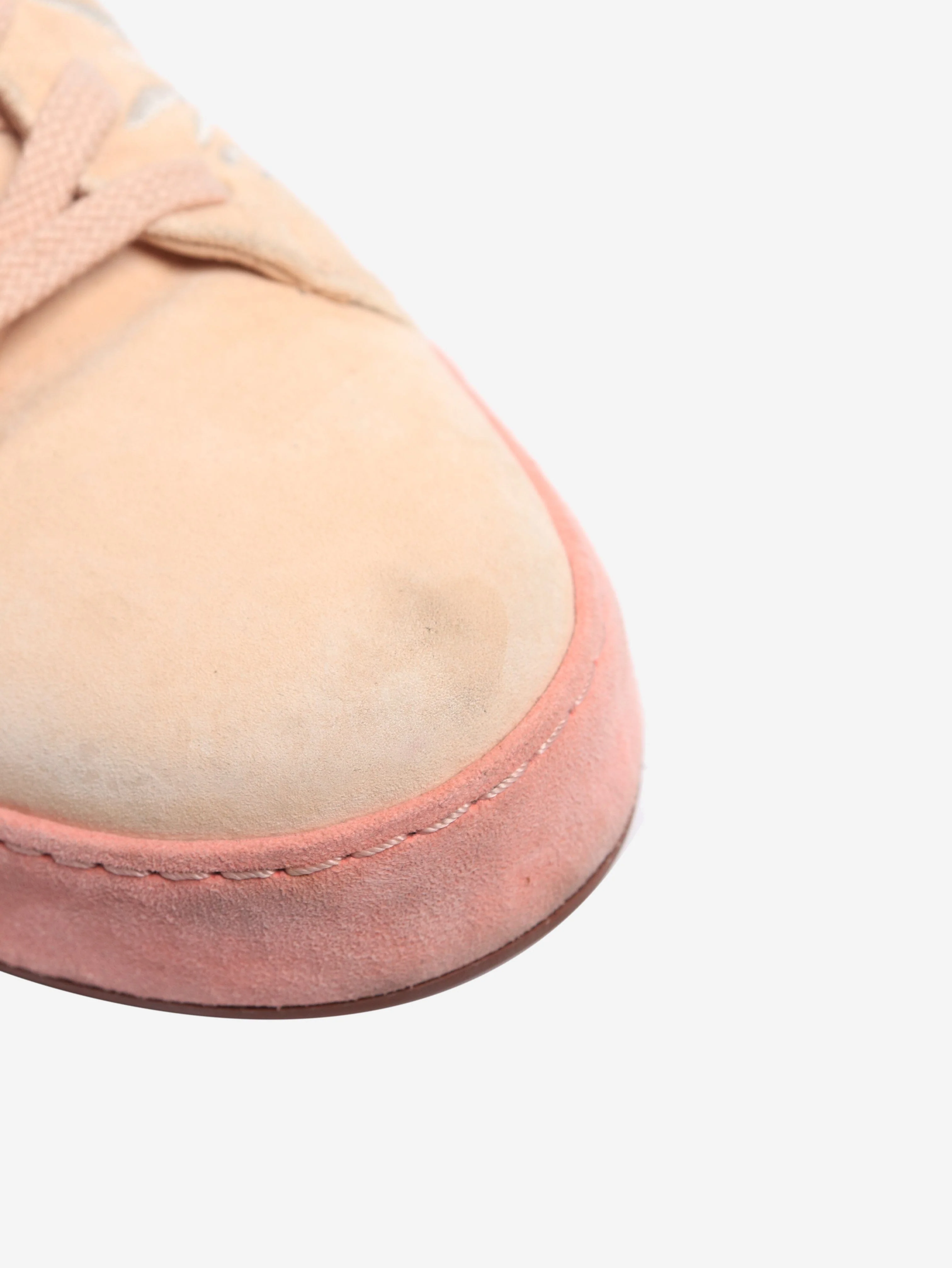 Pink Nuages suede trainers - size EU 38 (UK 5) - Image 5