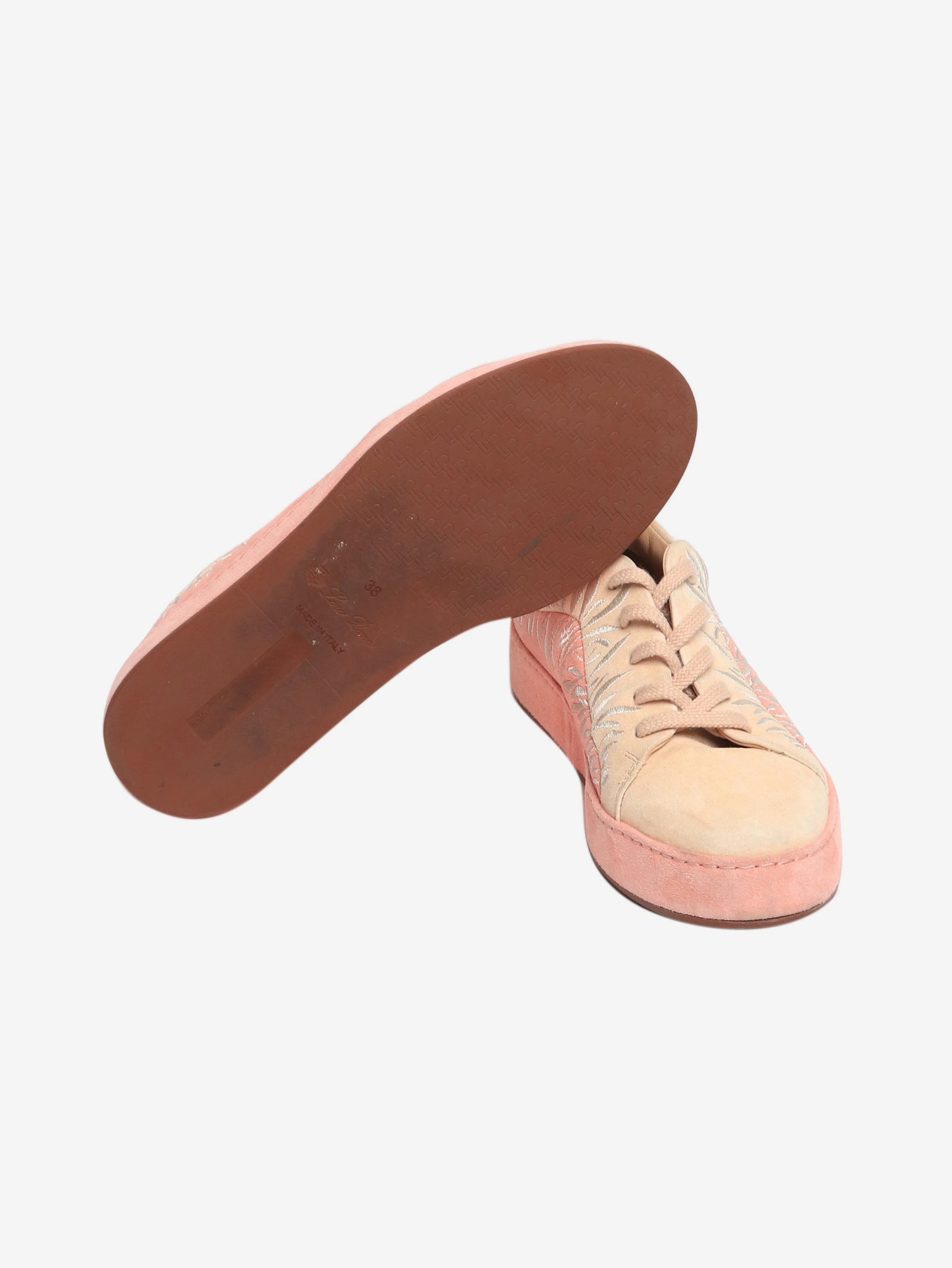 Pink Nuages suede trainers - size EU 38 (UK 5) - Image 7