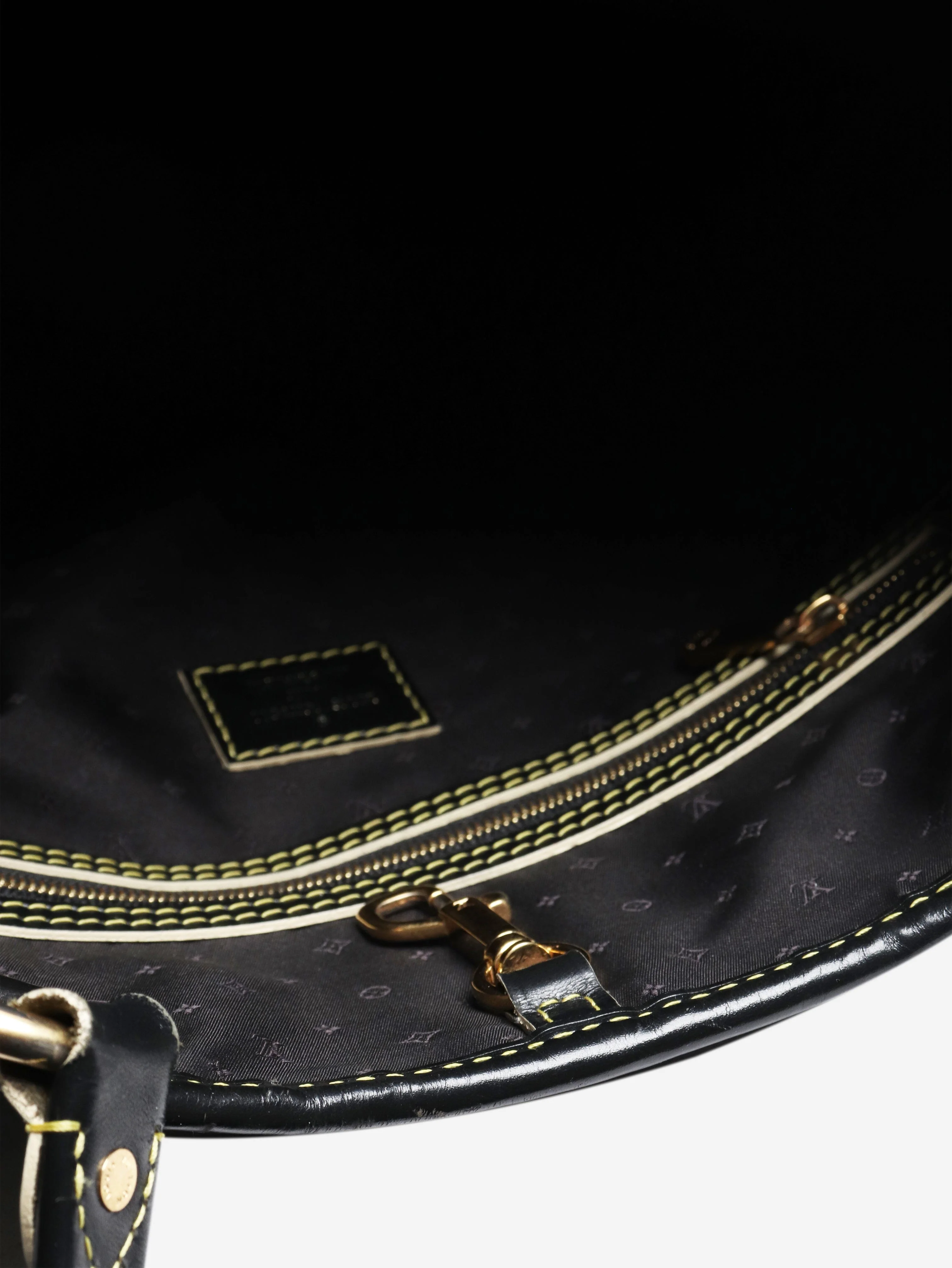 Black 2008 Suhali Majesty Leather tote bag - Image 7