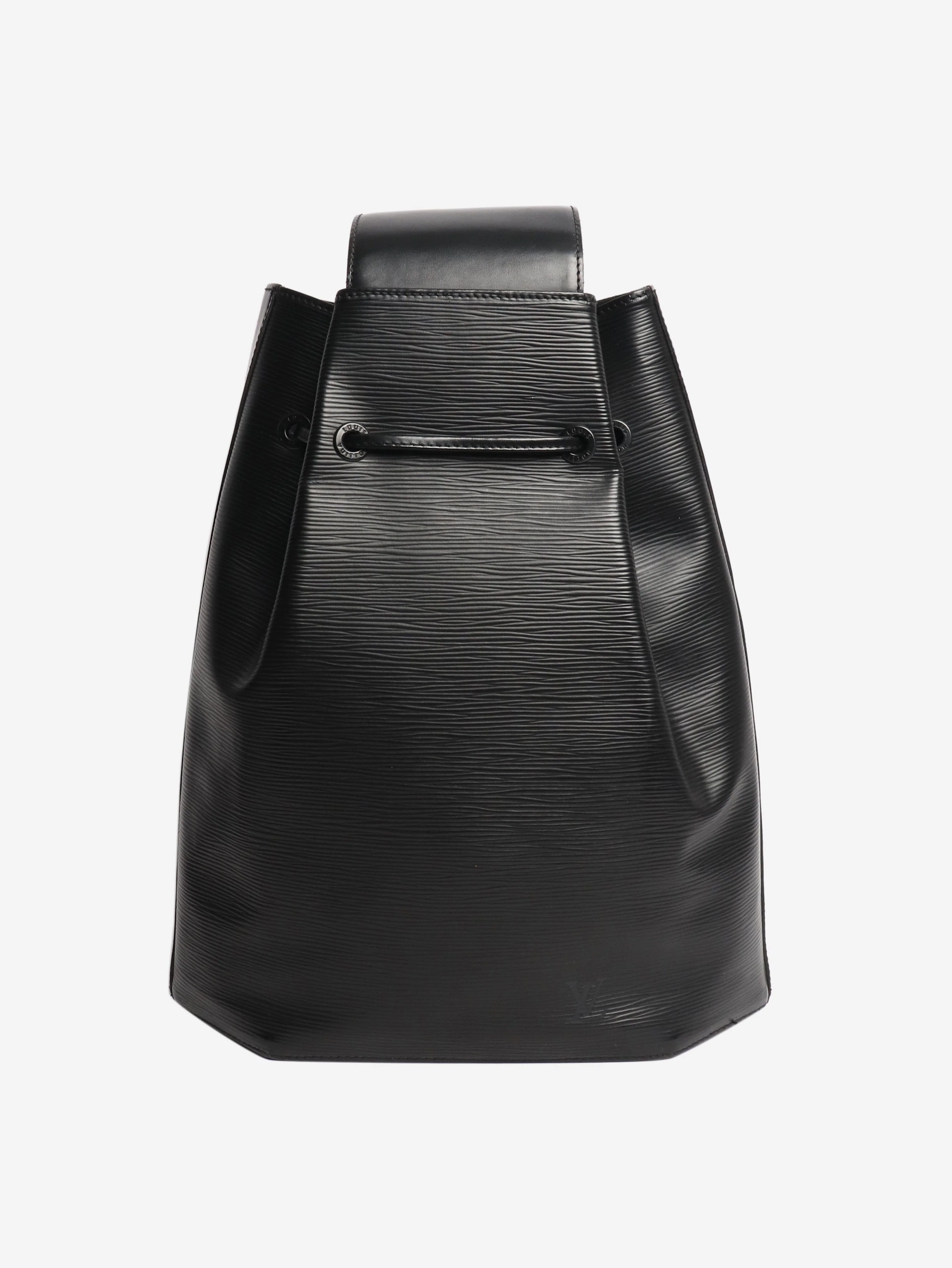 Black Epi leather Sac A Dos bag - Image 2