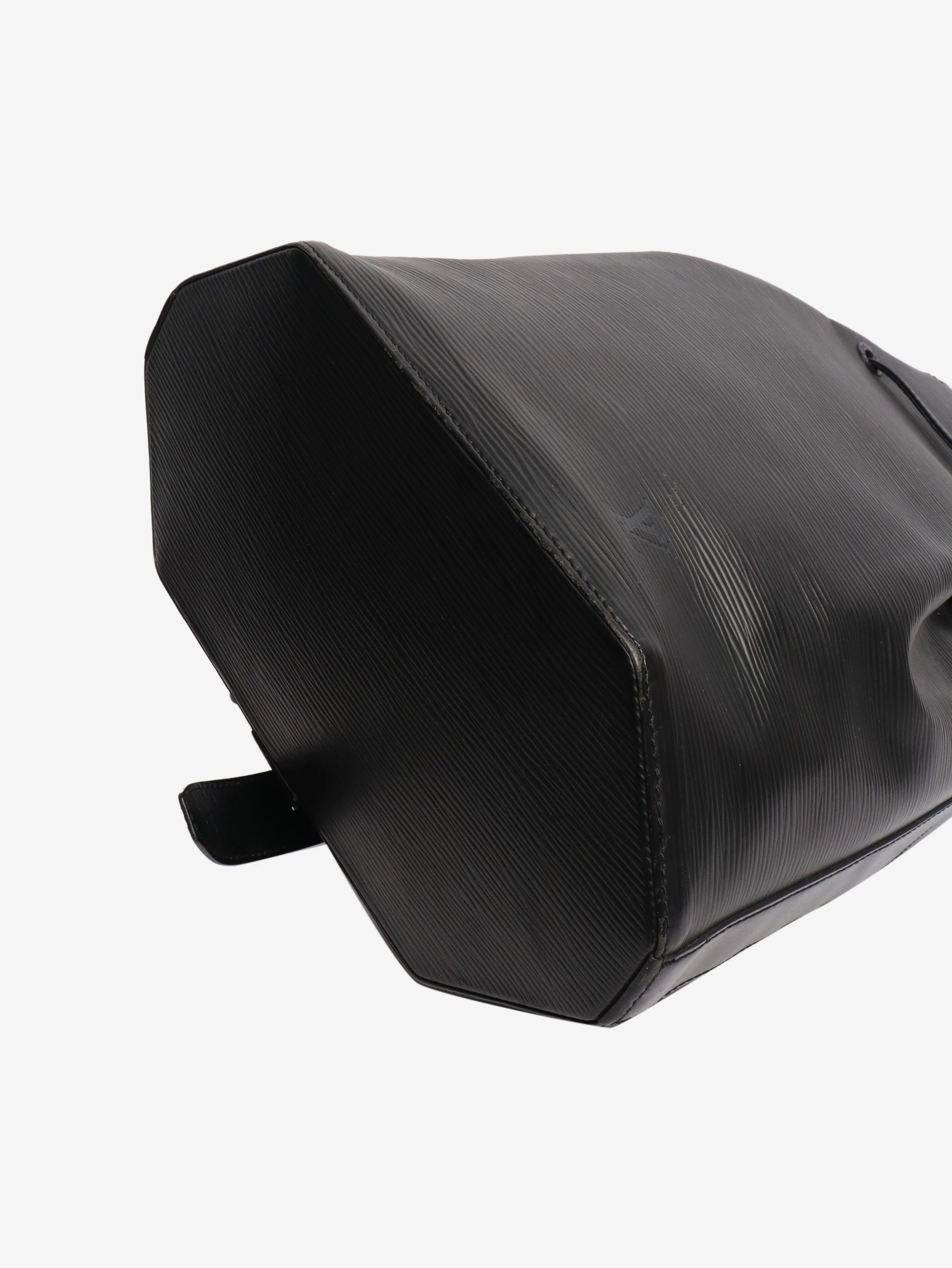 Black Epi leather Sac A Dos bag - Image 3