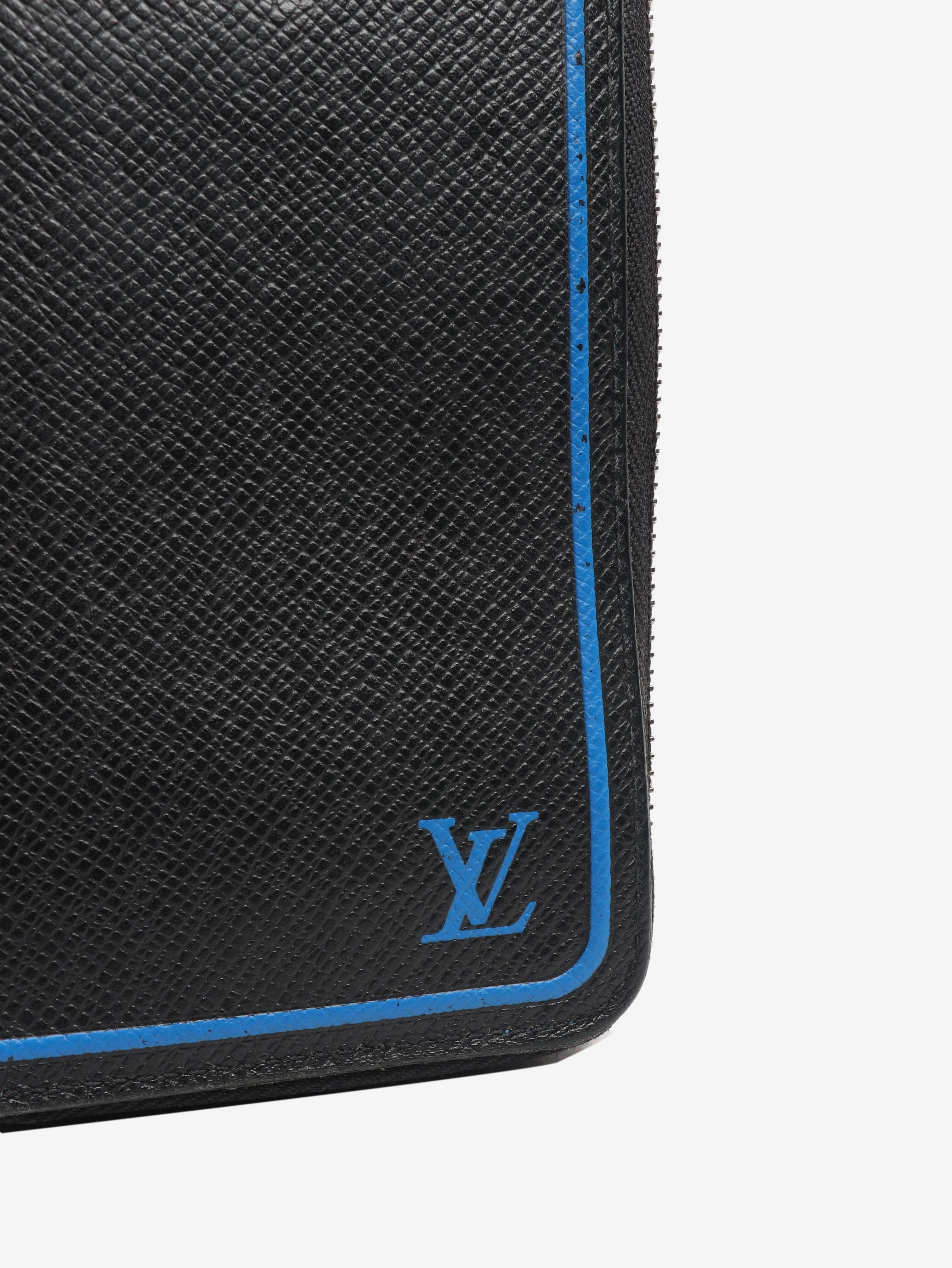 Black leather long wallet - Image 3