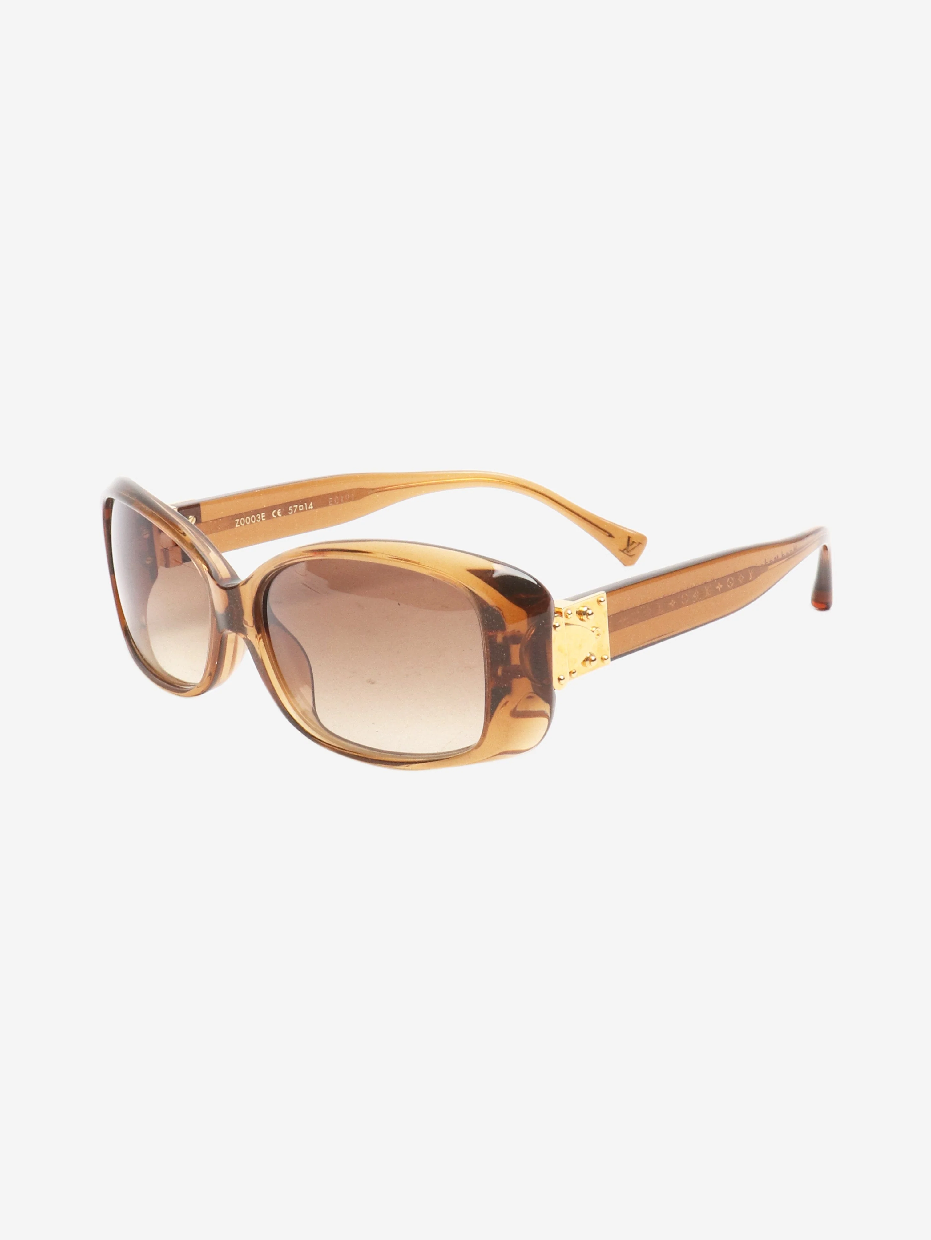 Bronze glitter sunglasses - Image 2
