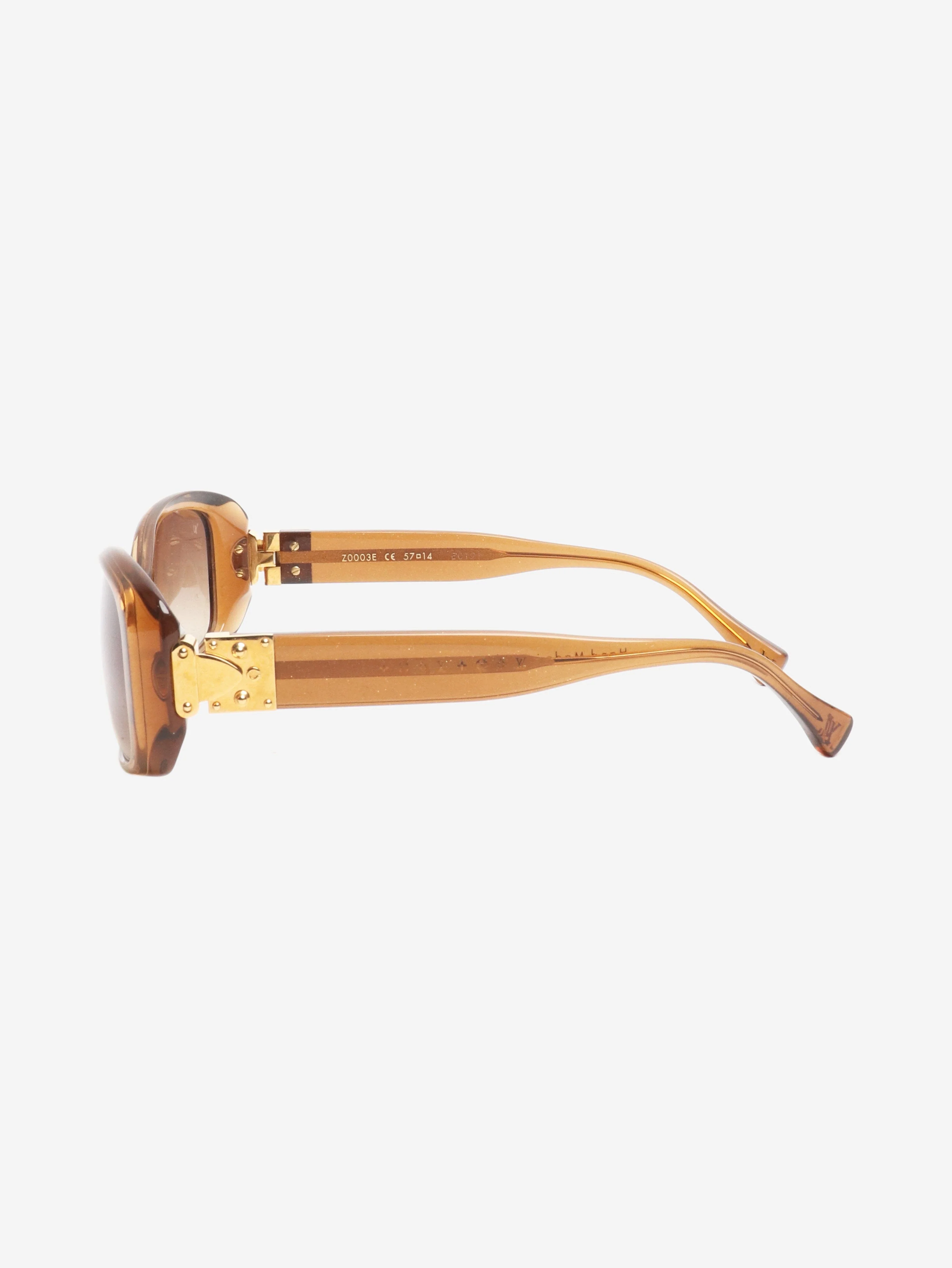 Bronze glitter sunglasses - Image 4