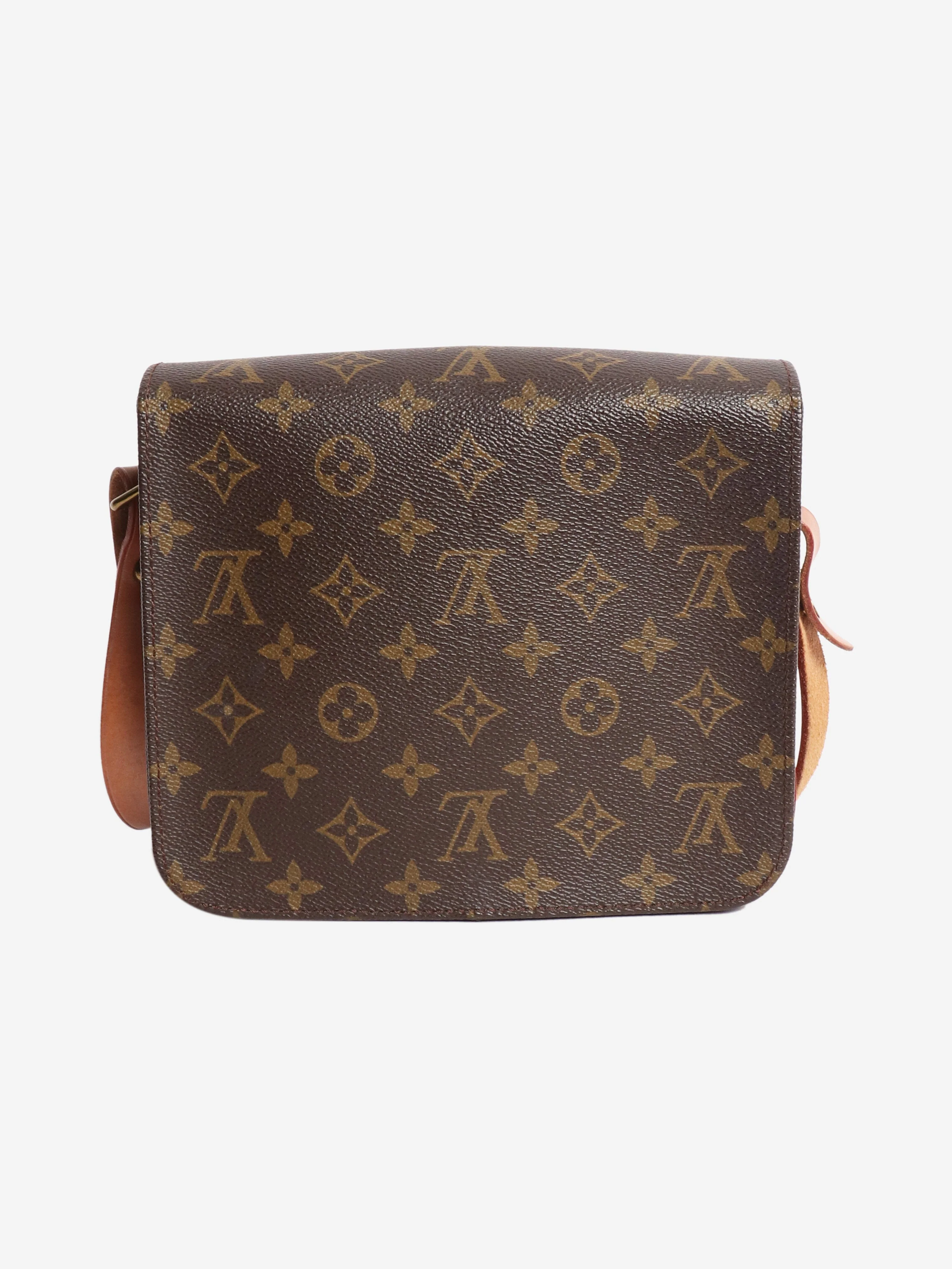 Brown 1990 Cartouchiere shoulder bag - Image 4