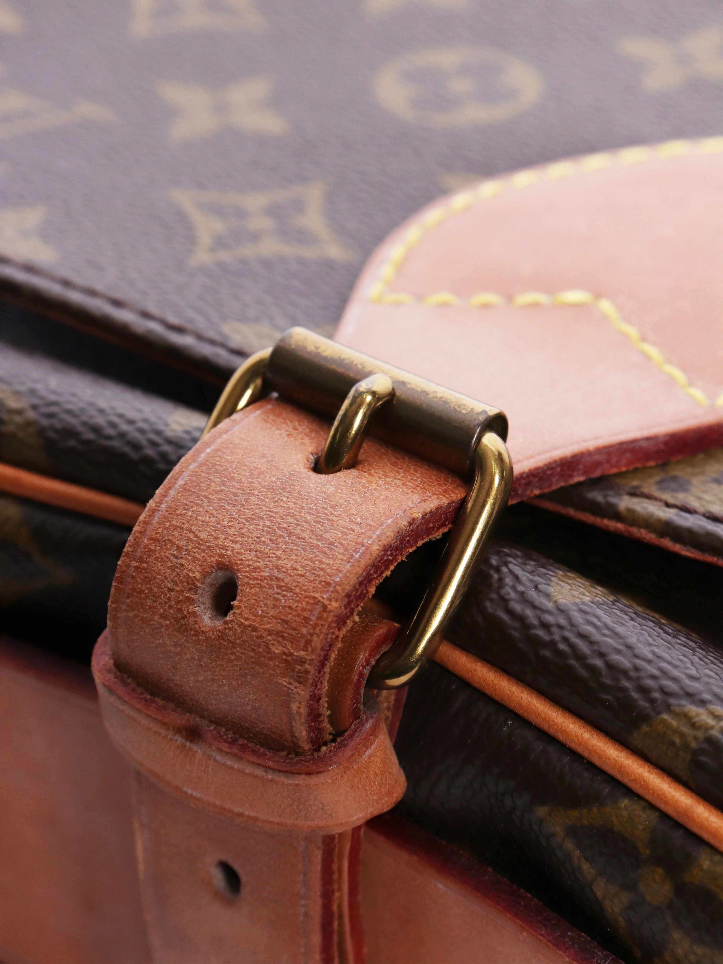 Brown 1990 Cartouchiere shoulder bag - Image 7