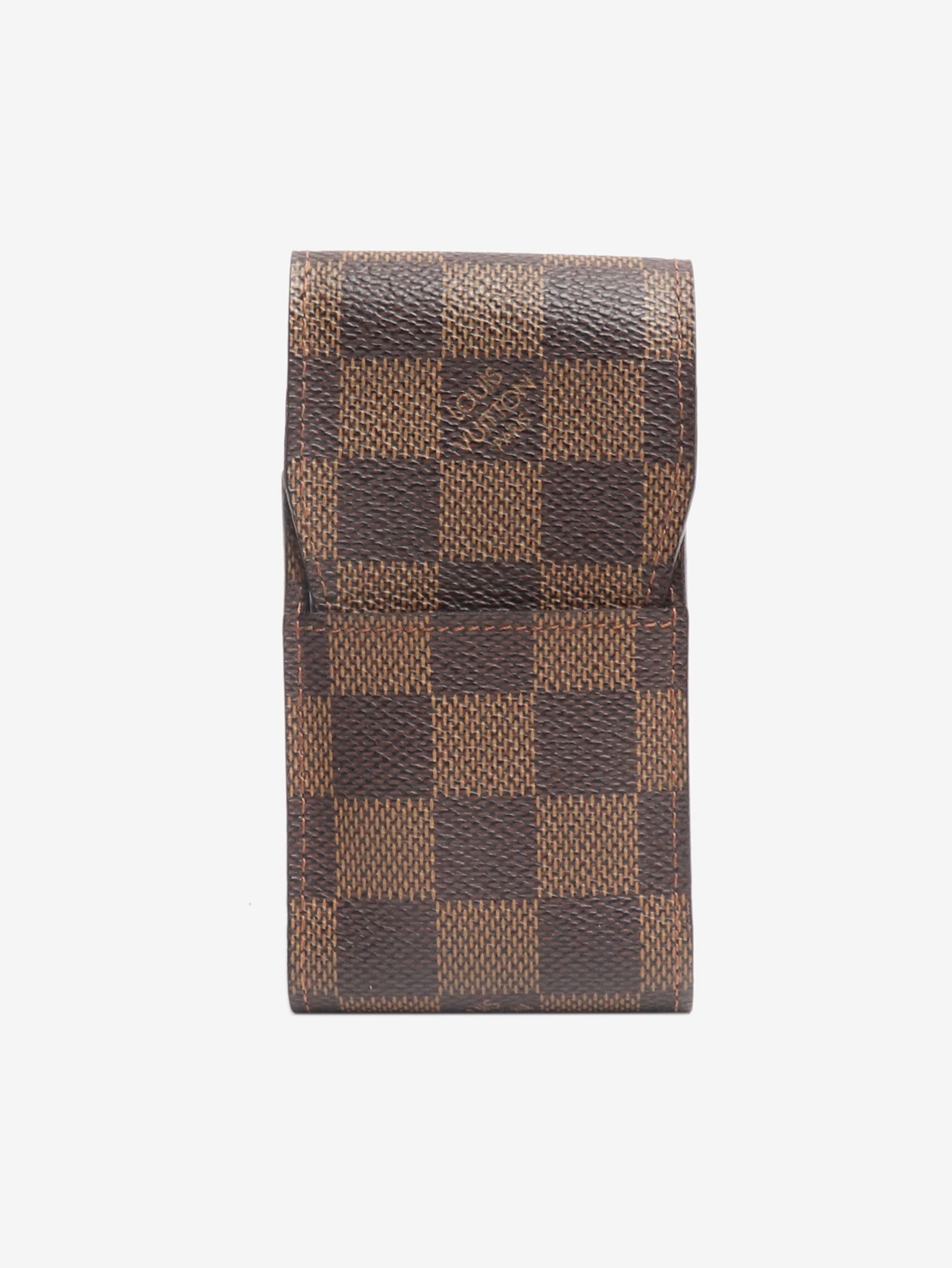 Brown 2003 vintage cigarette case holder