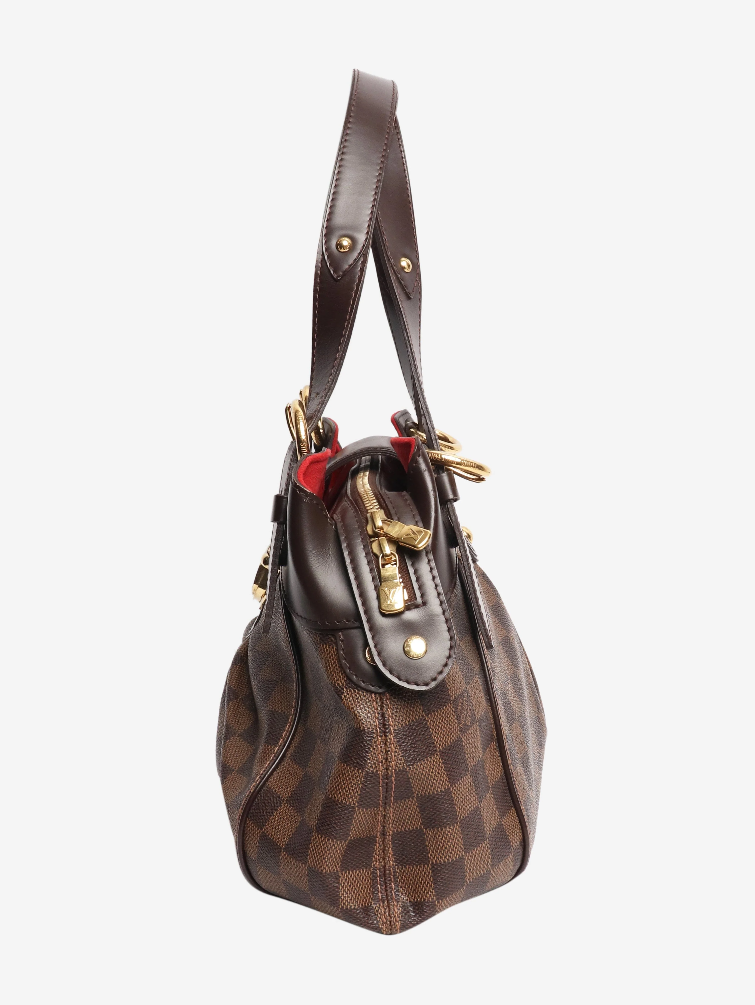 Brown 2009 Damier canvas Sistina shoulder bag - Image 2