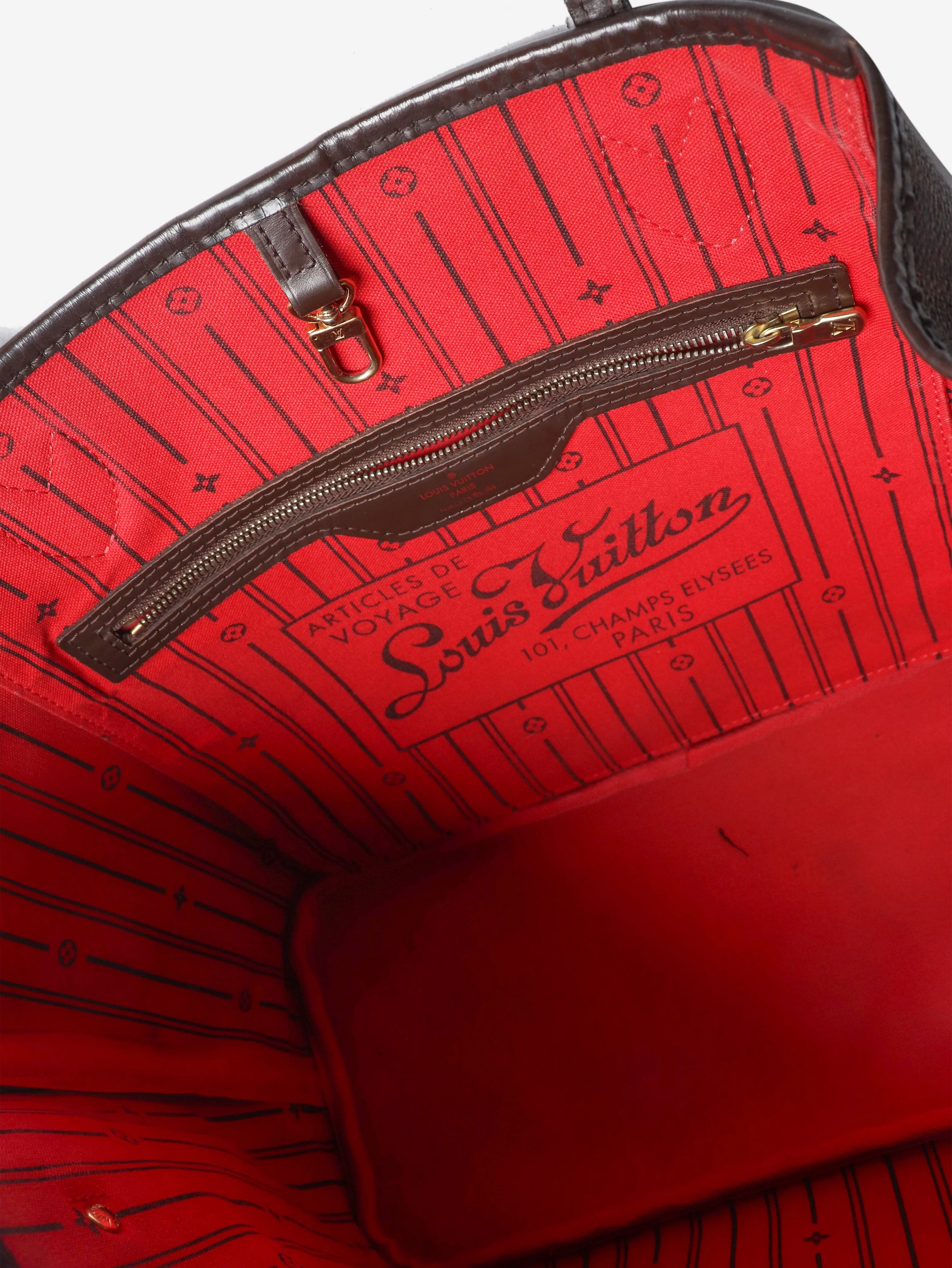 Brown Damier Neverfull MM bag - Image 5