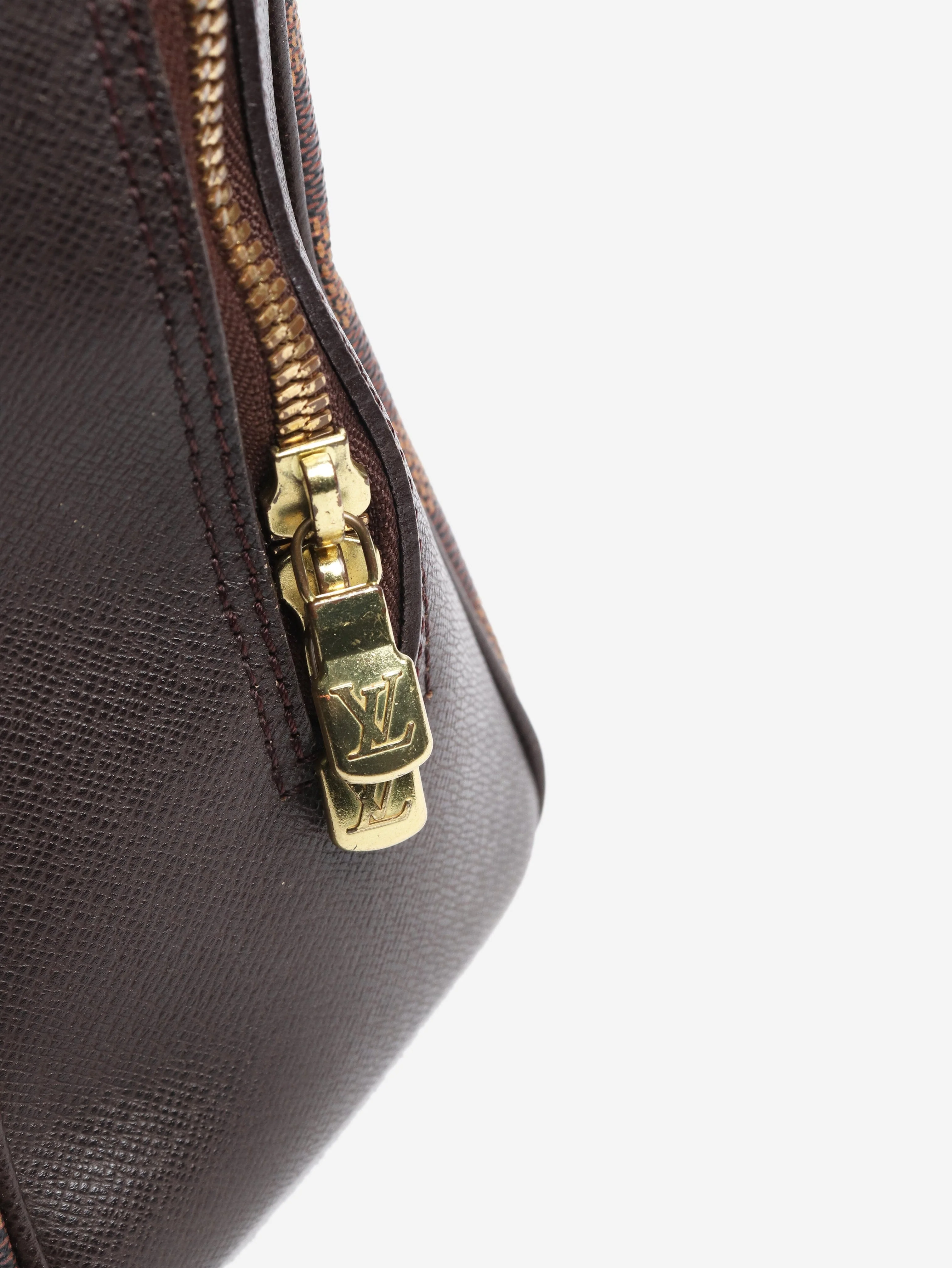 Brown Damier Satchel bag - Image 6