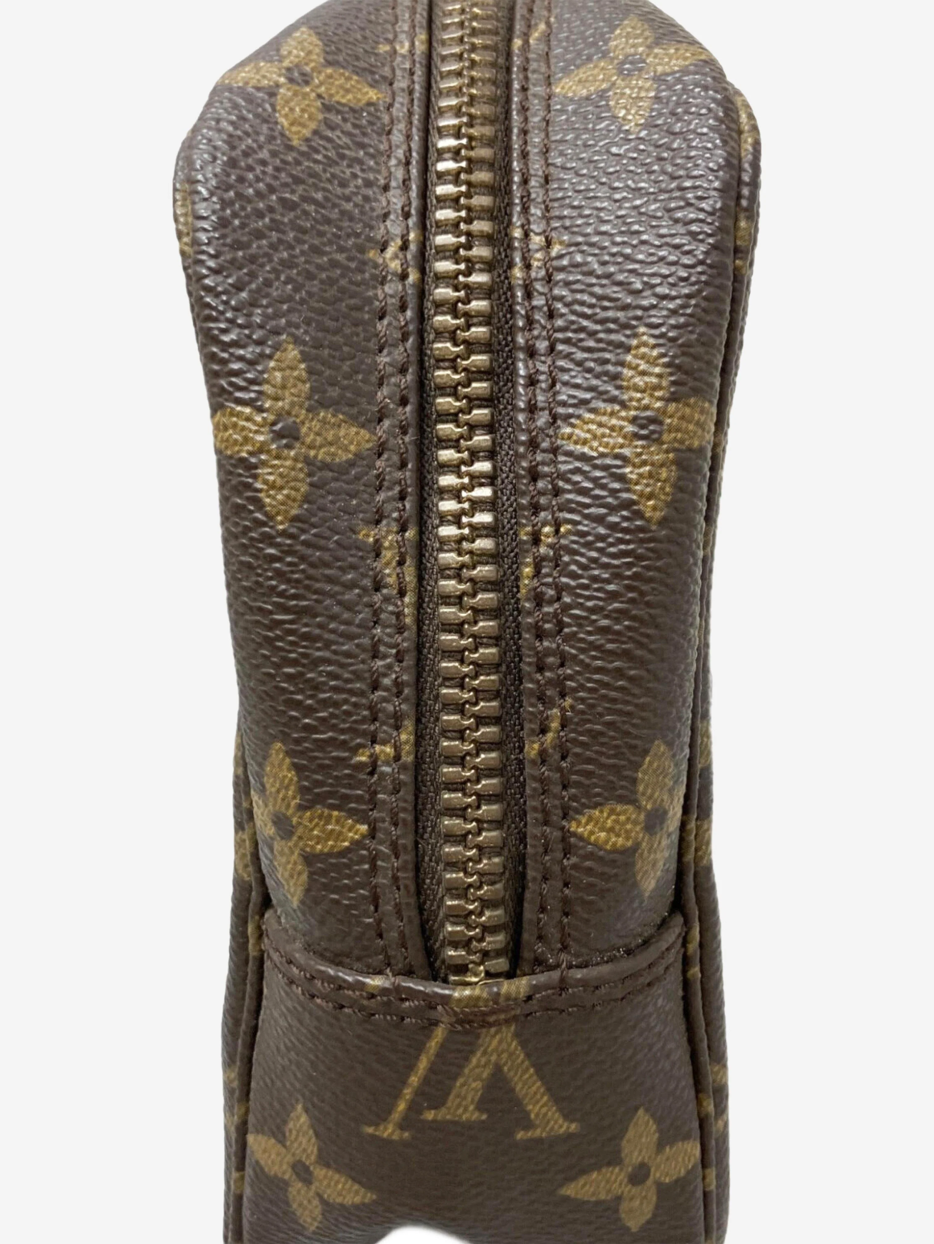 Brown Monogram leather vanity bag - Image 2